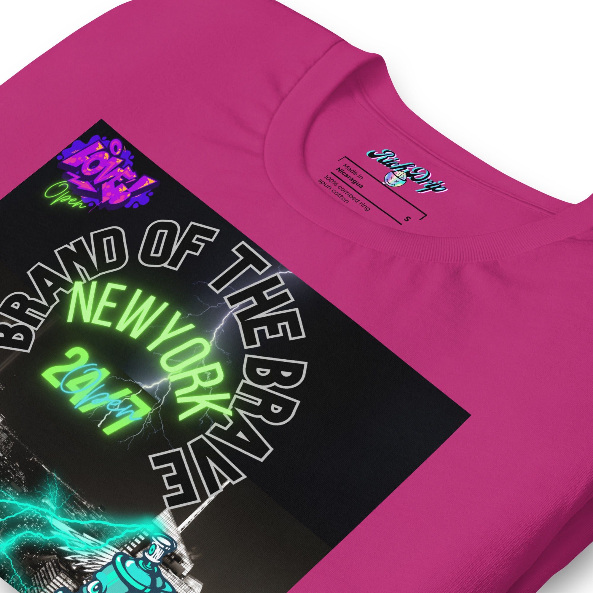 Rich Drip Brand Of The Brave NYC 24/7 - Unisex t-shirt