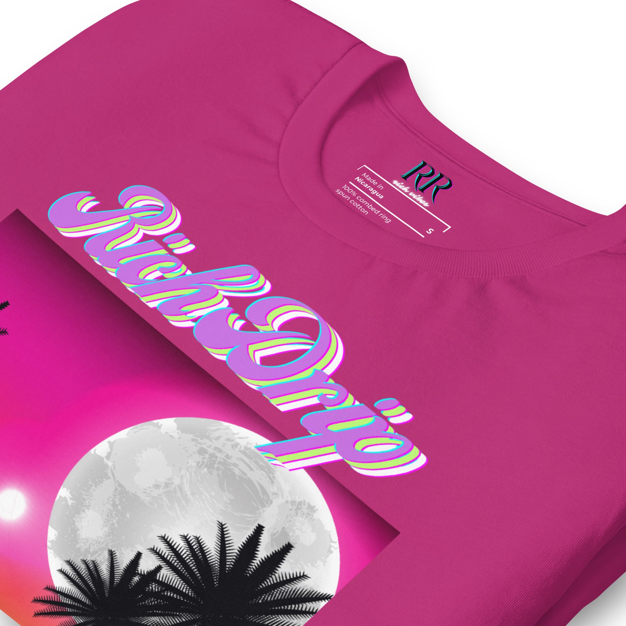 Rich Vibes Purple Sunset Rich Drip 1.0 - Unisex t-shirt