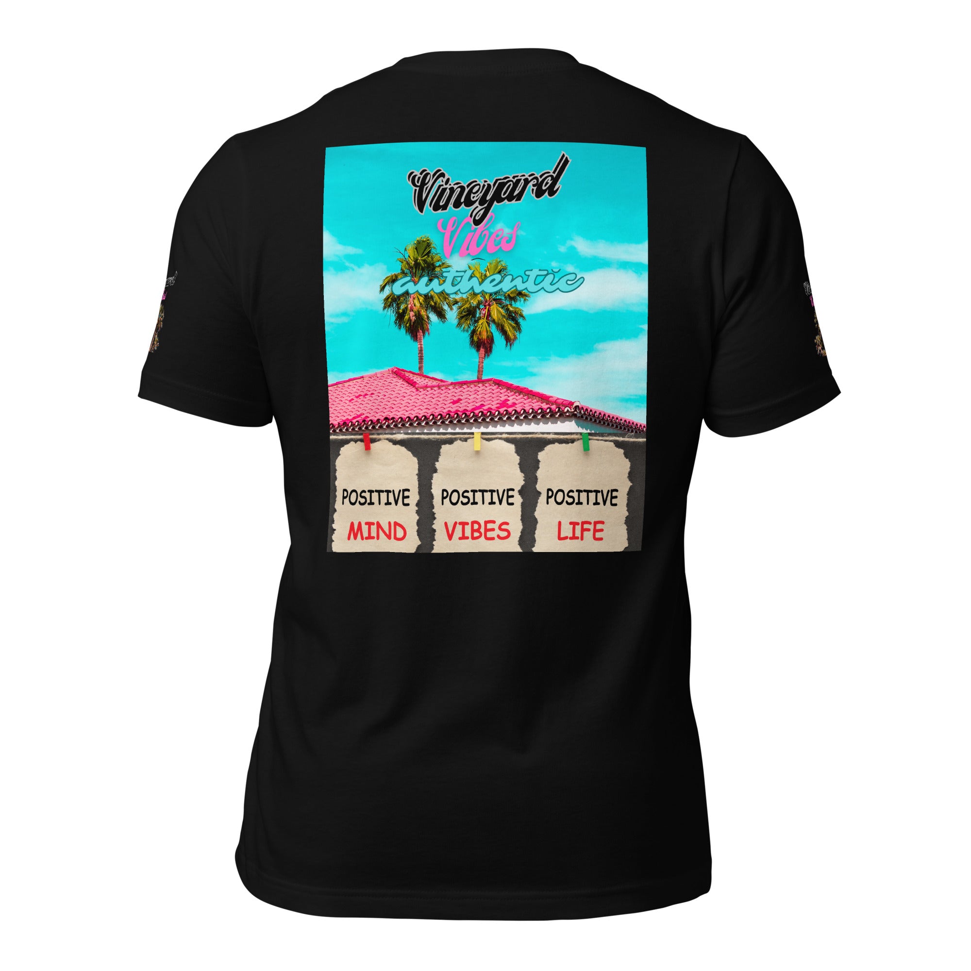 Vineyard Vibes Authentic Beach Front Good Vibes - Unisex t-shirt