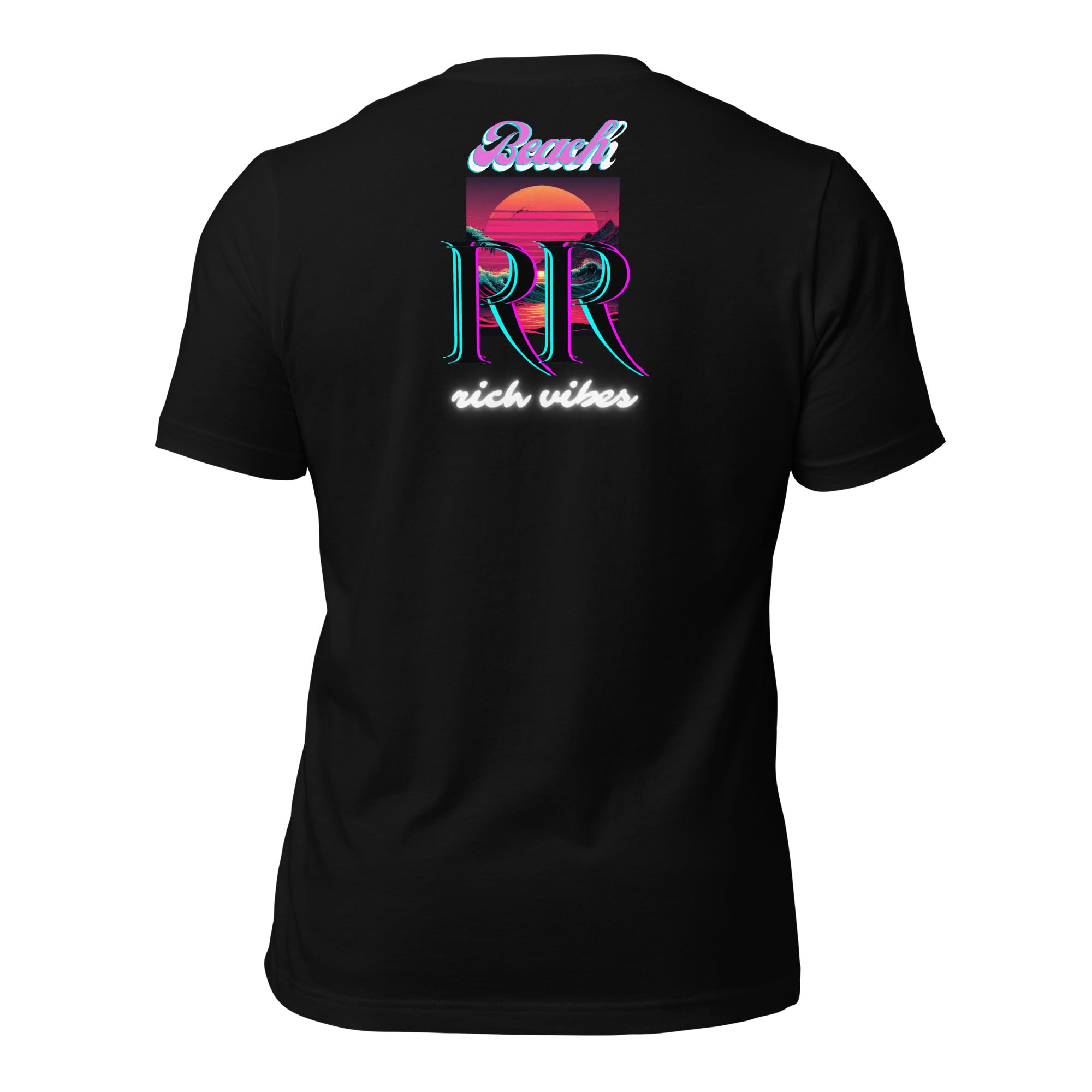 Rich Vibes Purple Sunset Rich Drip 1.0 - Unisex t-shirt