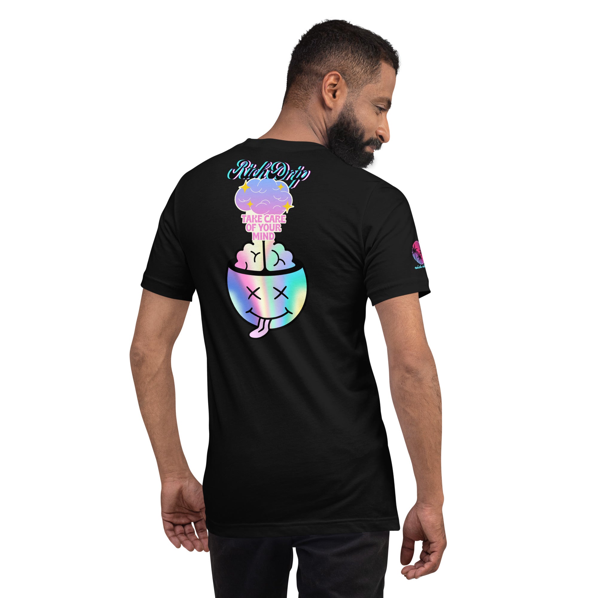 Rich Drip Drippy Metal Skull 2.0 - Unisex t-shirt