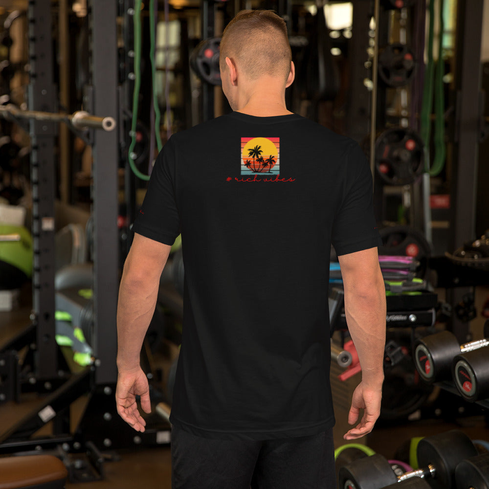 RV5 Sunset Squared Circle - Unisex Staple T-Shirt | Bella + Canvas 3001