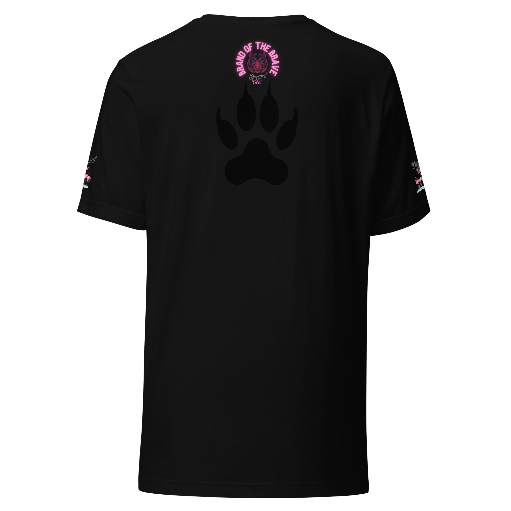 Vineyard Vibes Brand Of The Brave Pink Tiger - Unisex t-shirt