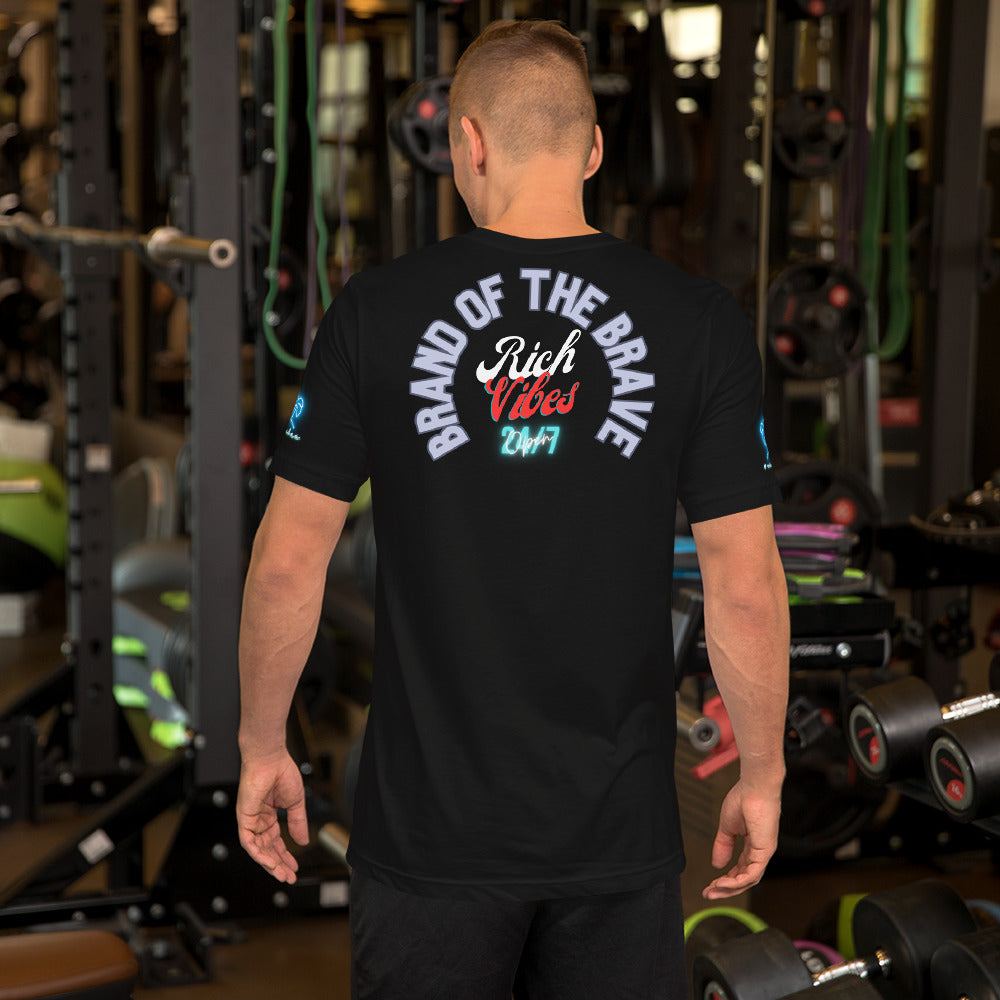 Rich Vibes Motor Sport Miami White Rari Black - Unisex t-shirt