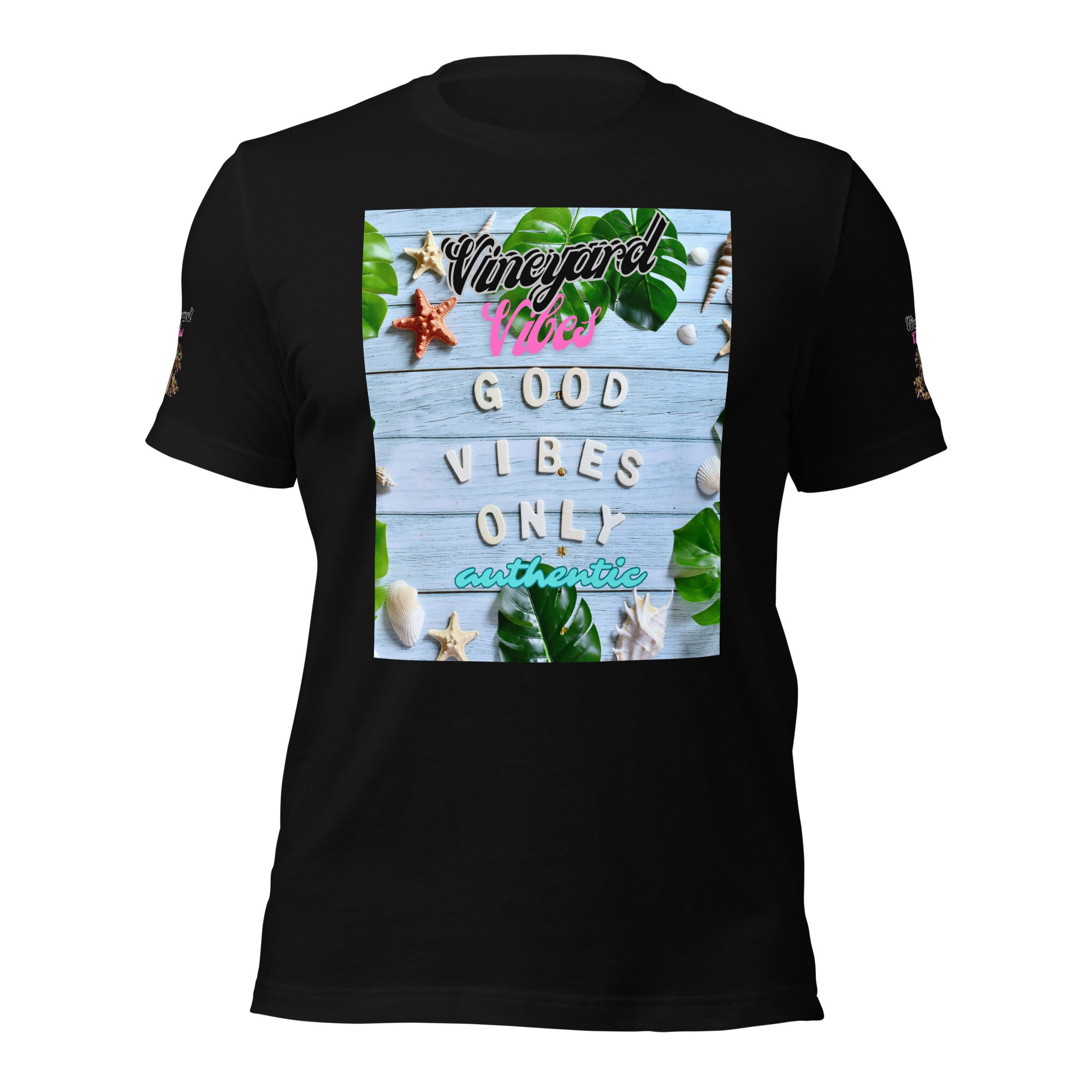 Vineyard Vibes Green Leaf Good Vibes 1.0 - Unisex t-shirt