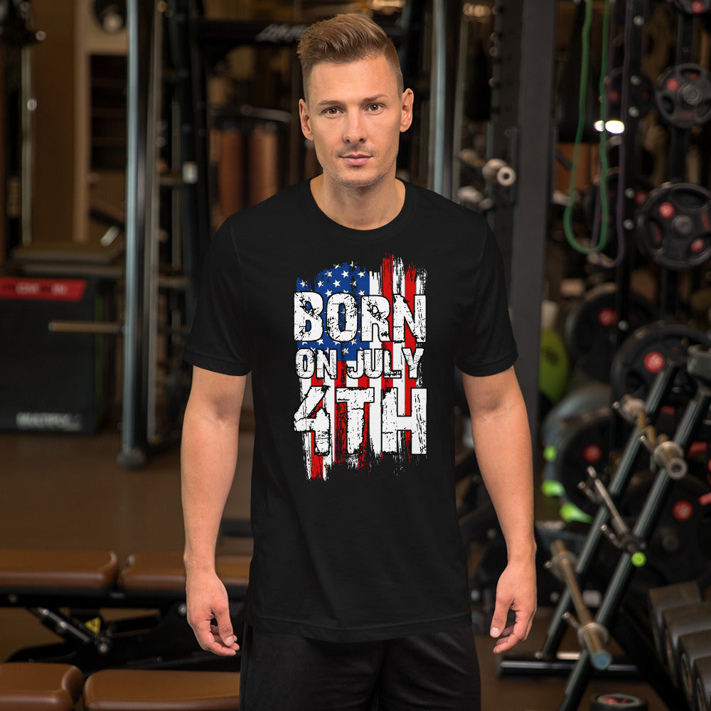 Rich Vibes USA Born On July 4TH 1776 - Unisex t-shirt