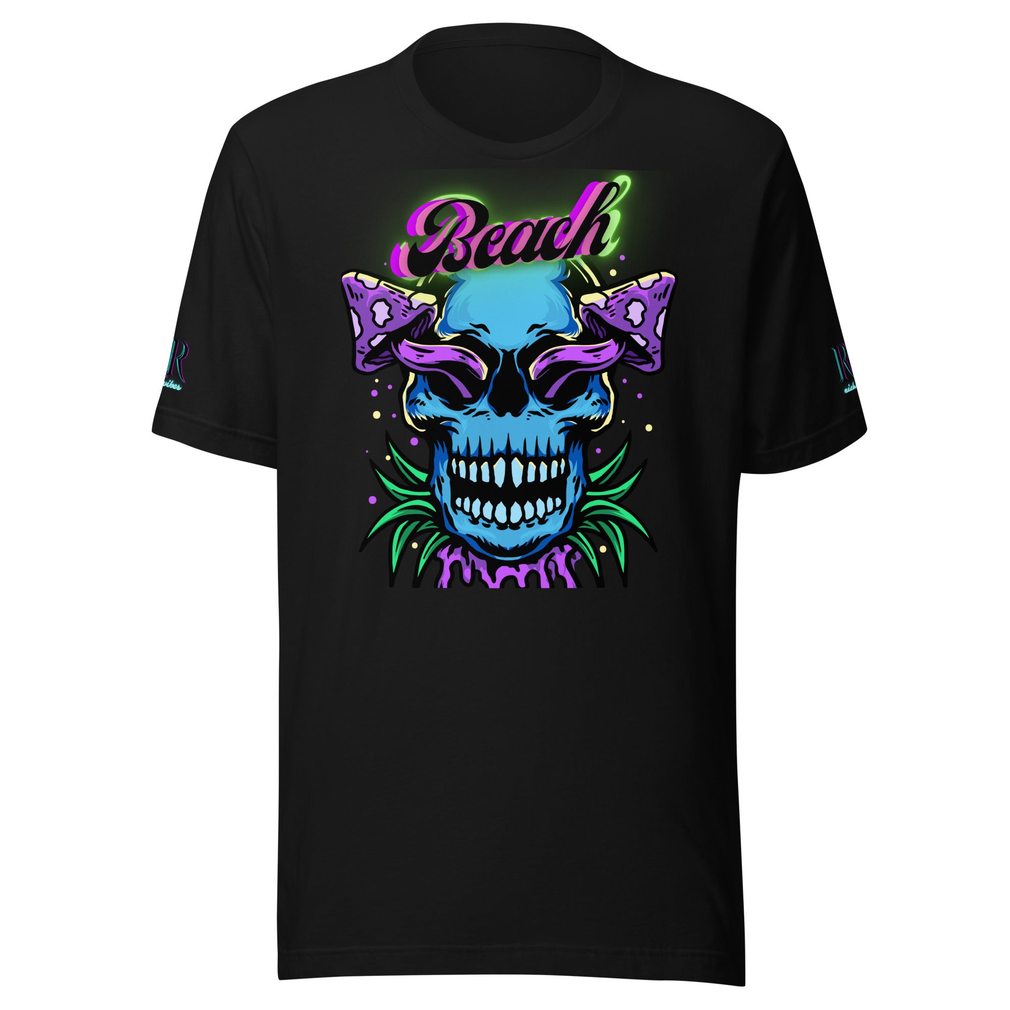Brand Of The Brave Purple Shroom Skull Vibes - Unisex t-shirt