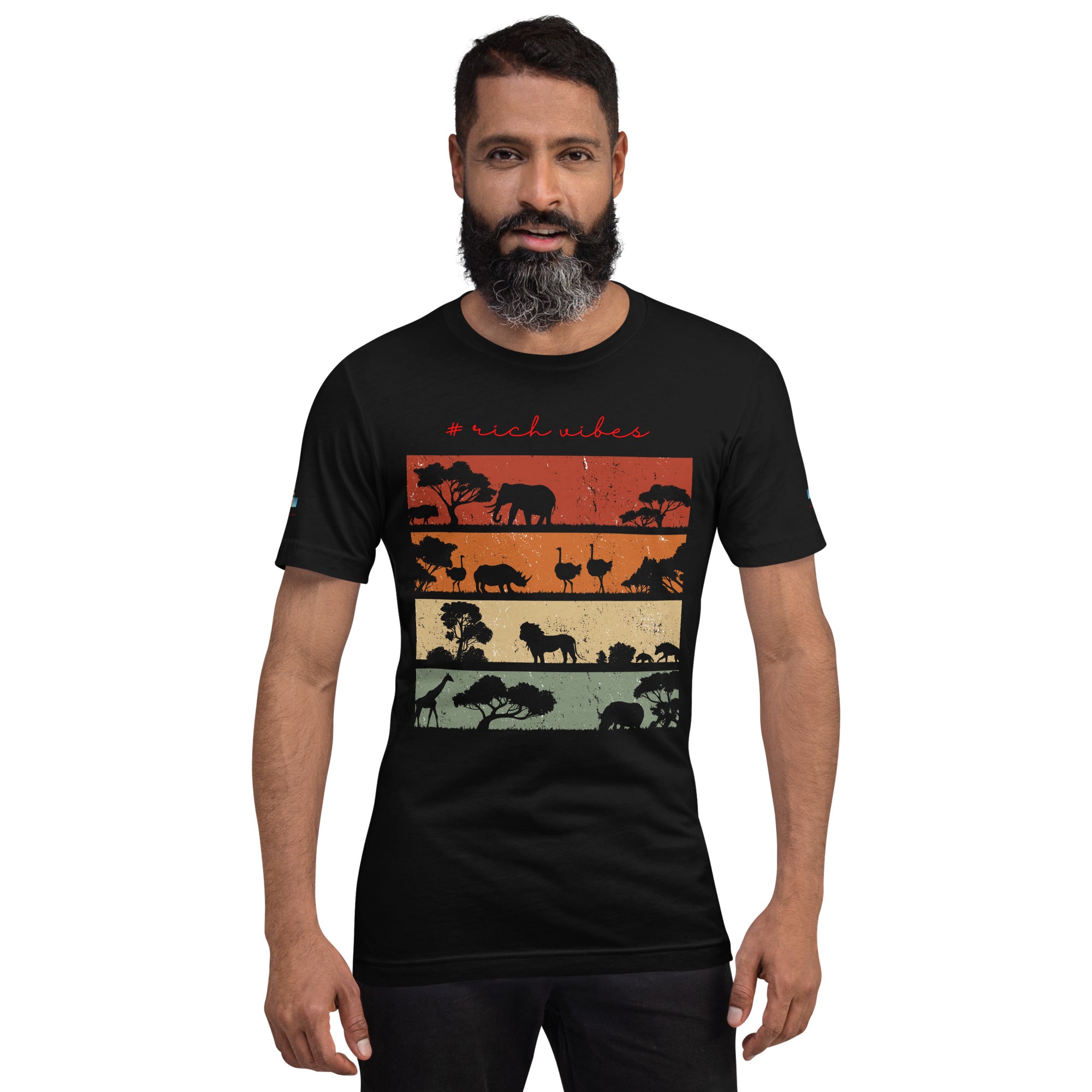 Rich Vibes Safari Rich Drip - Unisex t-shirt