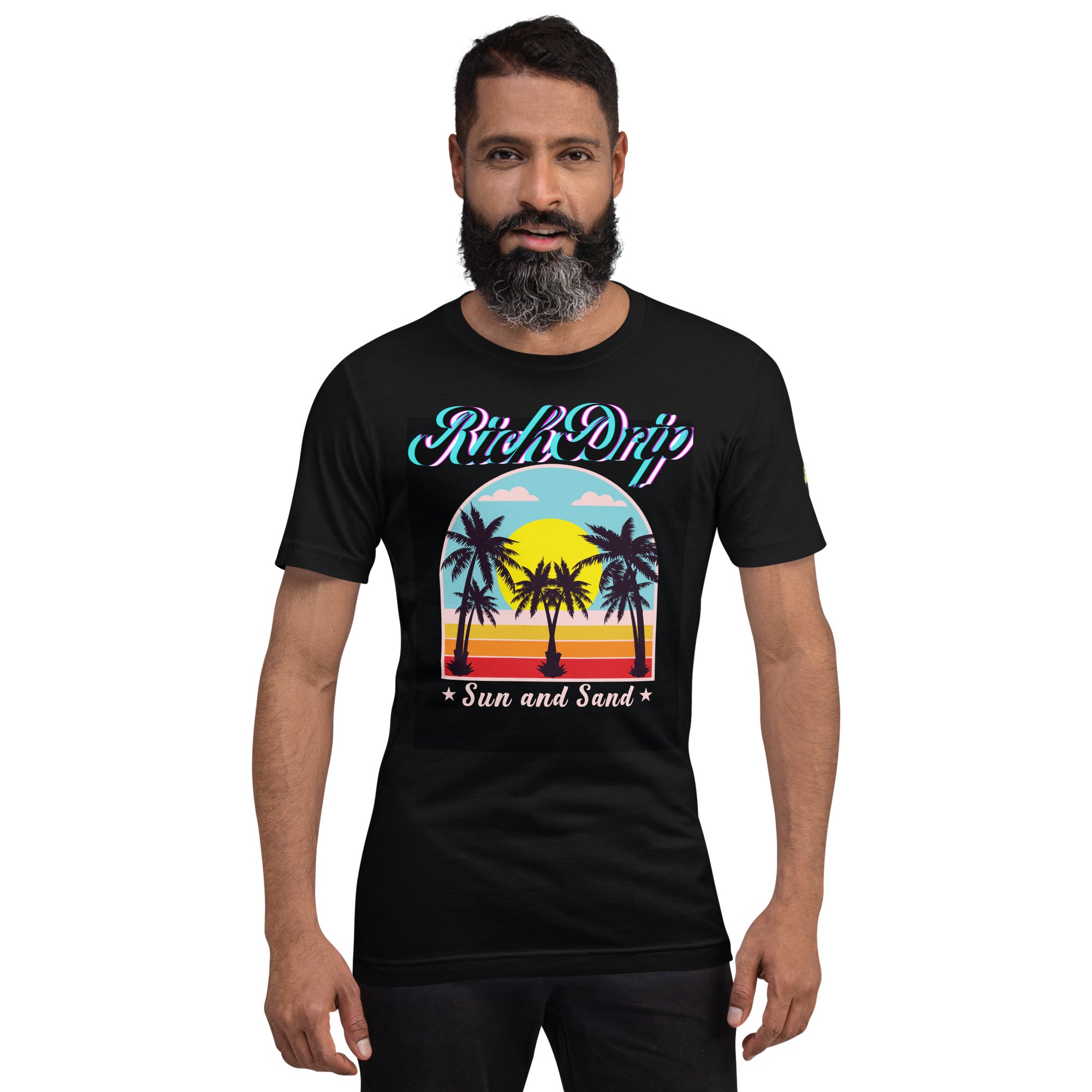 Rich Drip RR Golden Beach Sun and Sand - Unisex t-shirt