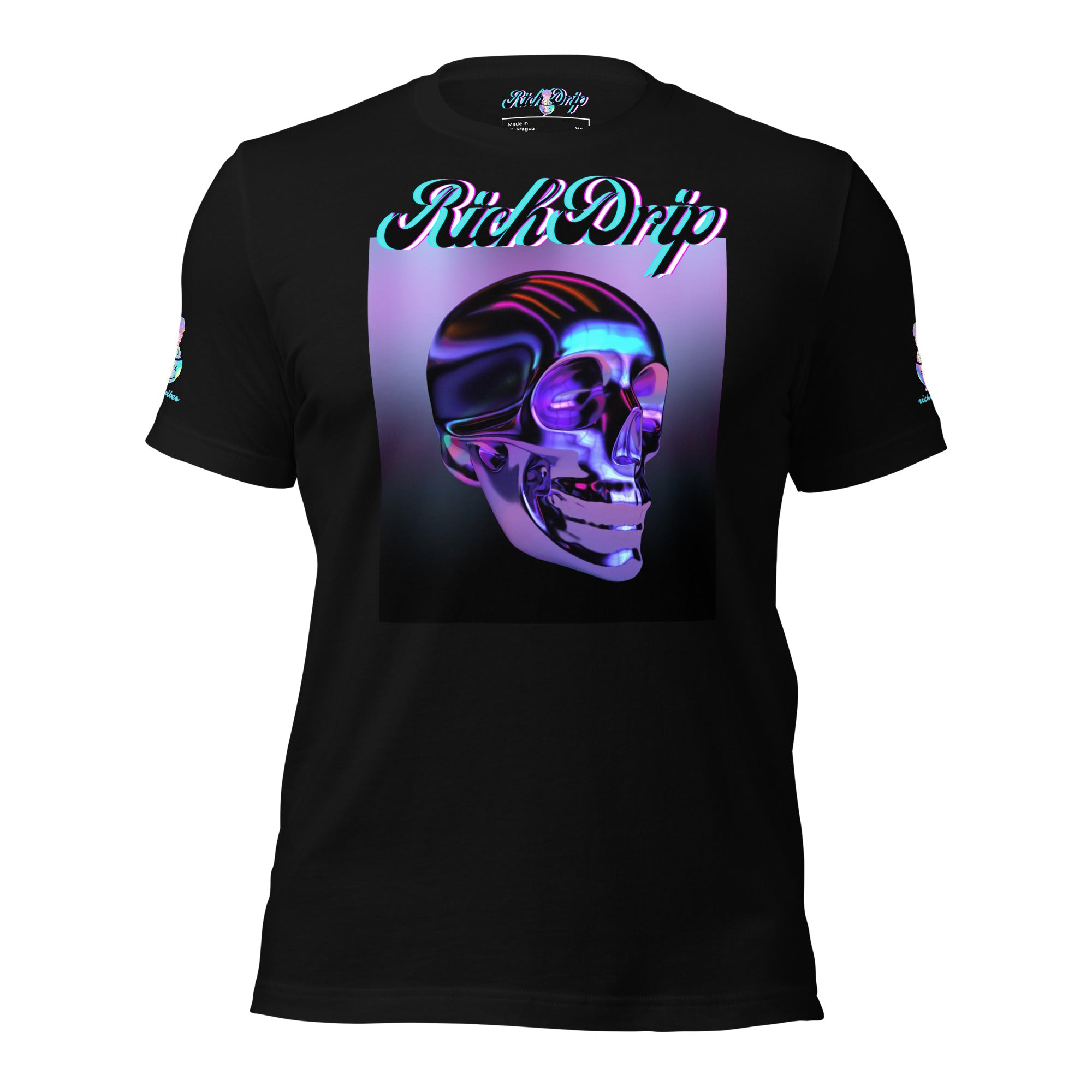 Rich Drip Drippy Stoner Back 2.0 - Unisex t-shirt Black