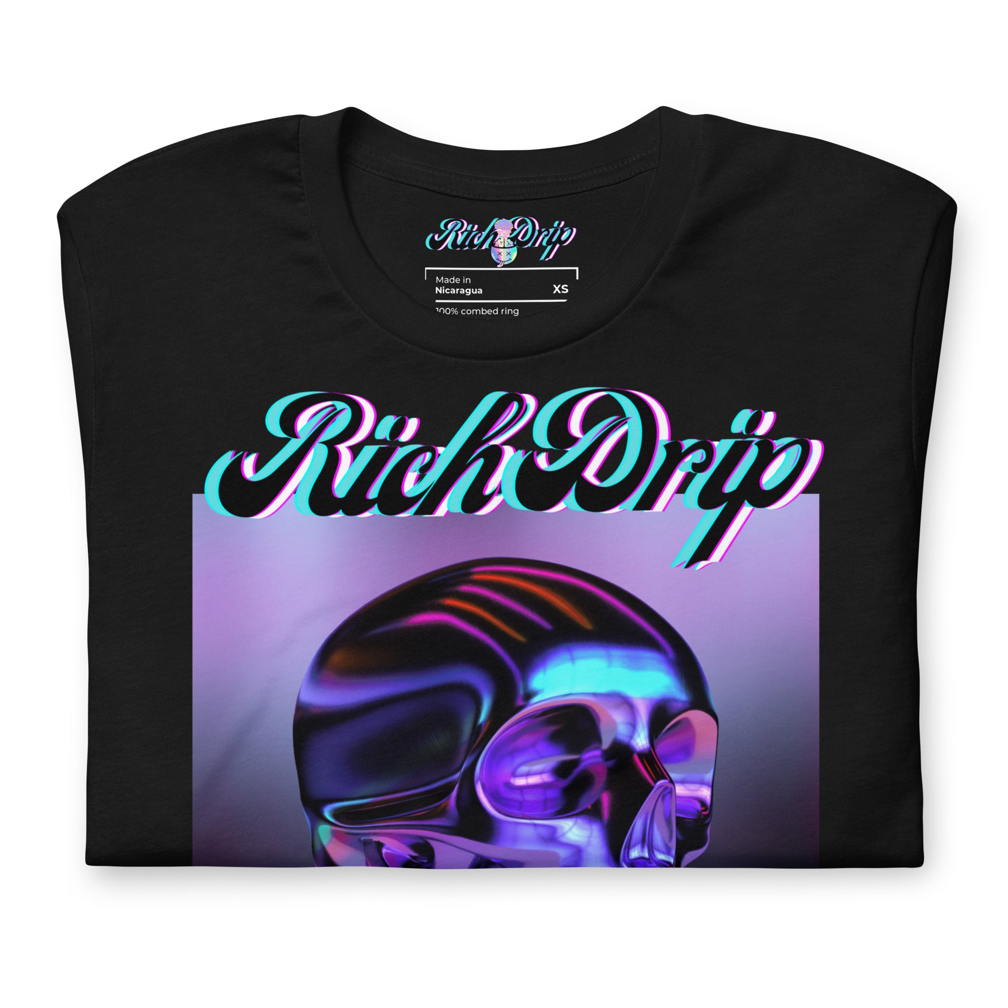 Rich Drip Drippy Stoner Back 2.0 - Unisex t-shirt Black