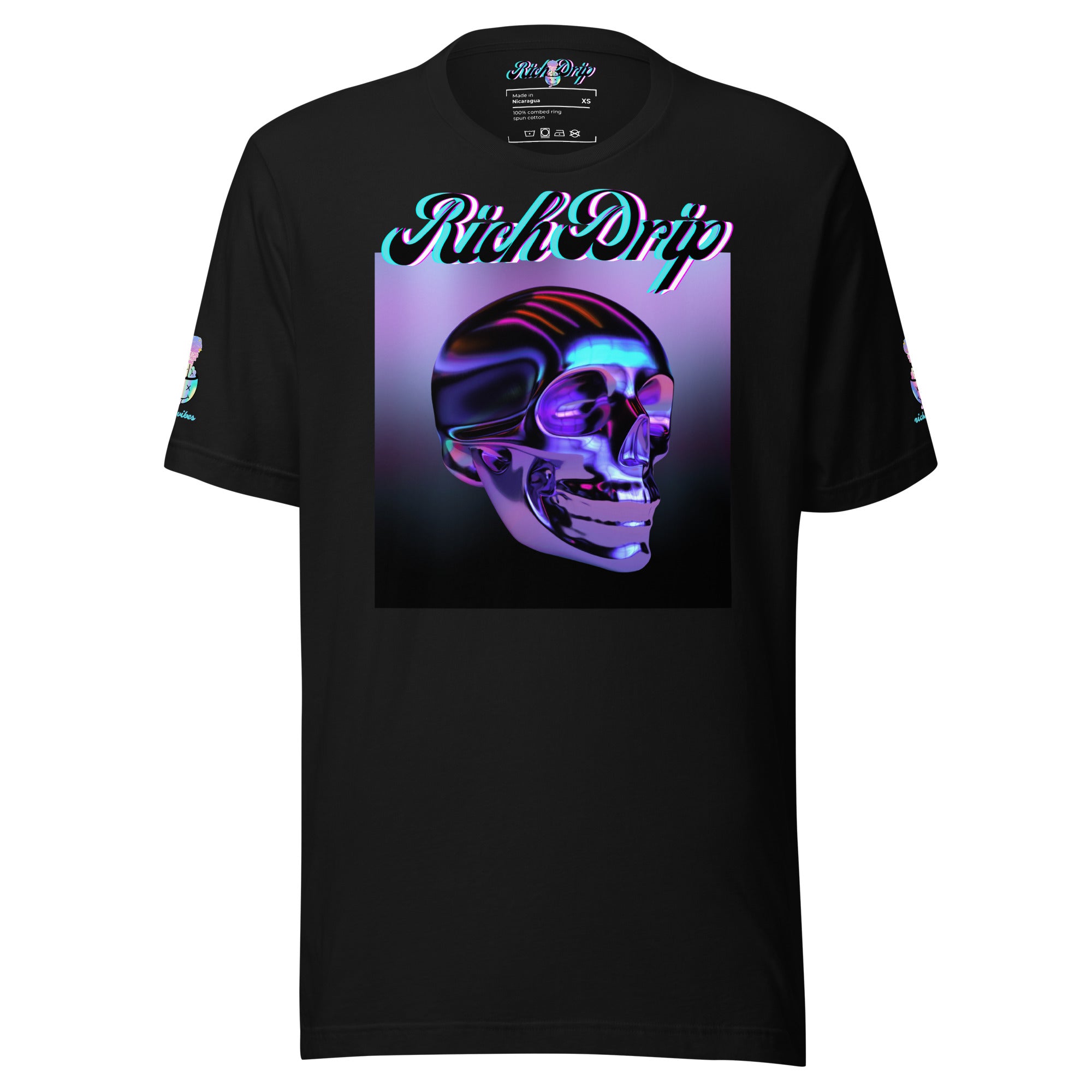 Rich Drip Drippy Stoner Back 2.0 - Unisex t-shirt Black