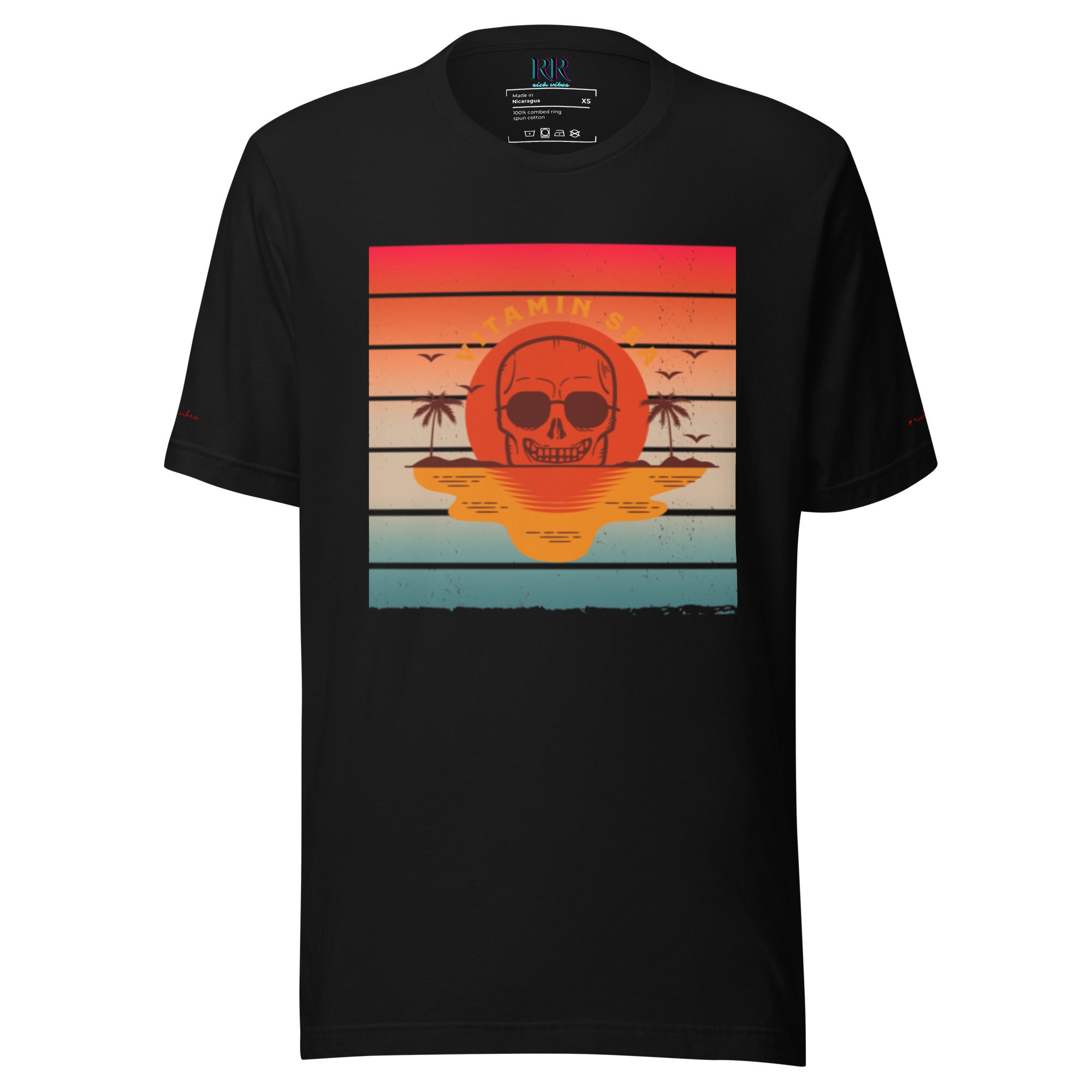 Rich Vibes Vitamin Sea - Unisex Staple T-Shirt | Bella + Canvas 3001