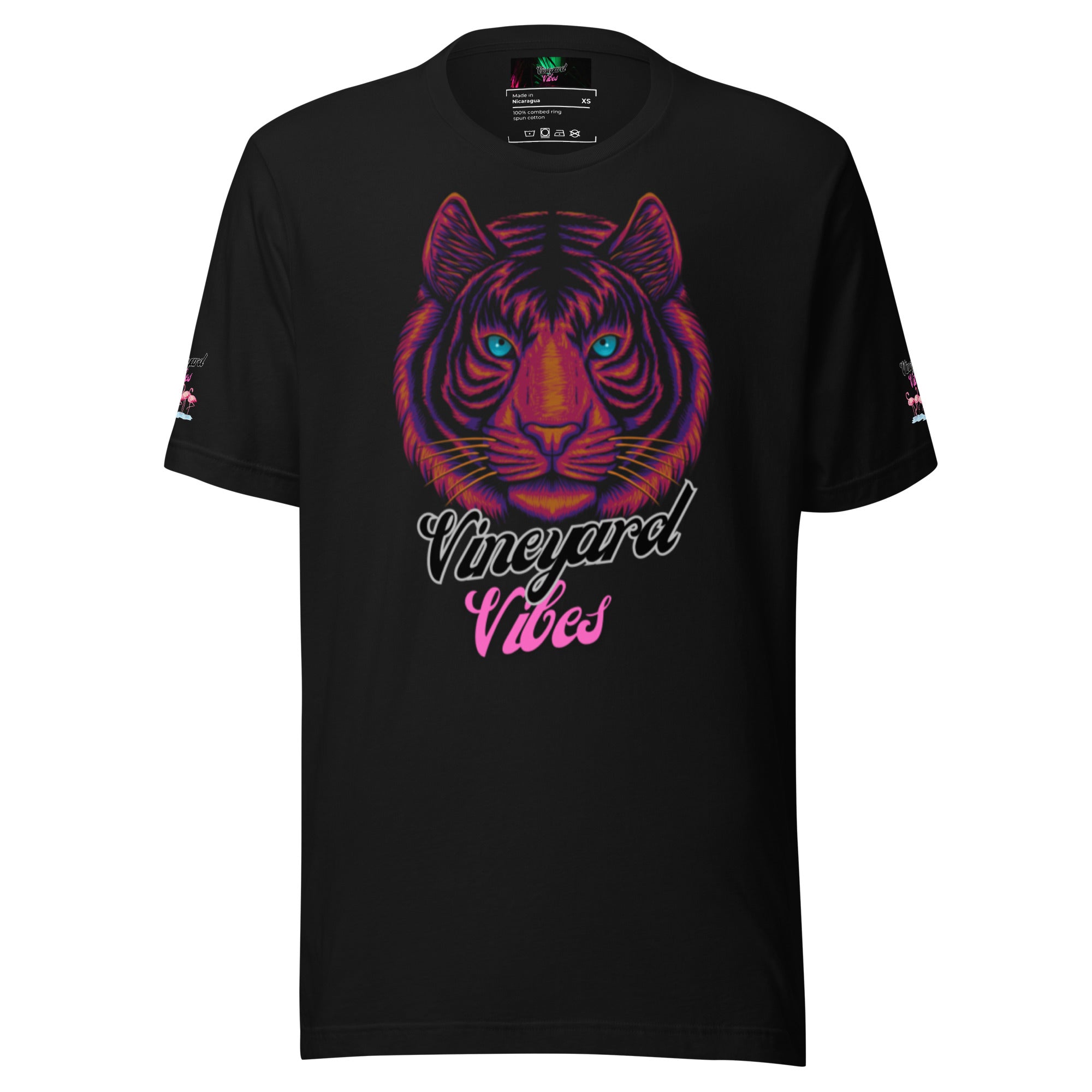 Vineyard Vibes Brand Of The Brave Pink Tiger - Unisex t-shirt