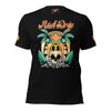 Rich Drip Orange Skull Palm Tree Sunset - Unisex t-shirt