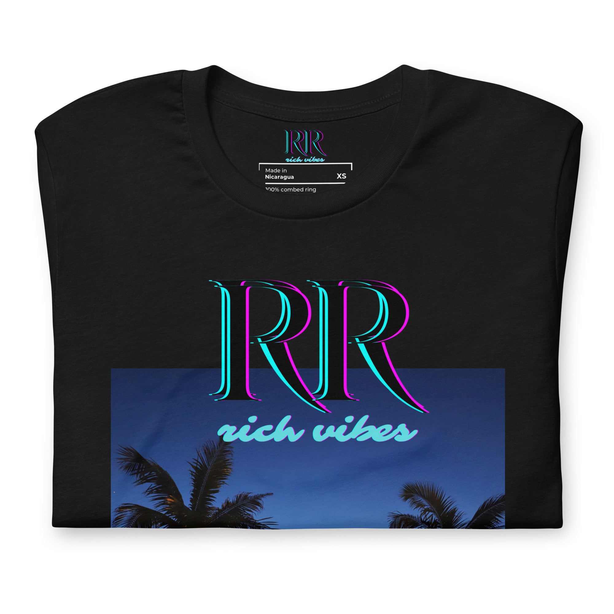 Rich Vibes Okinawa Beach - Unisex t-shirt