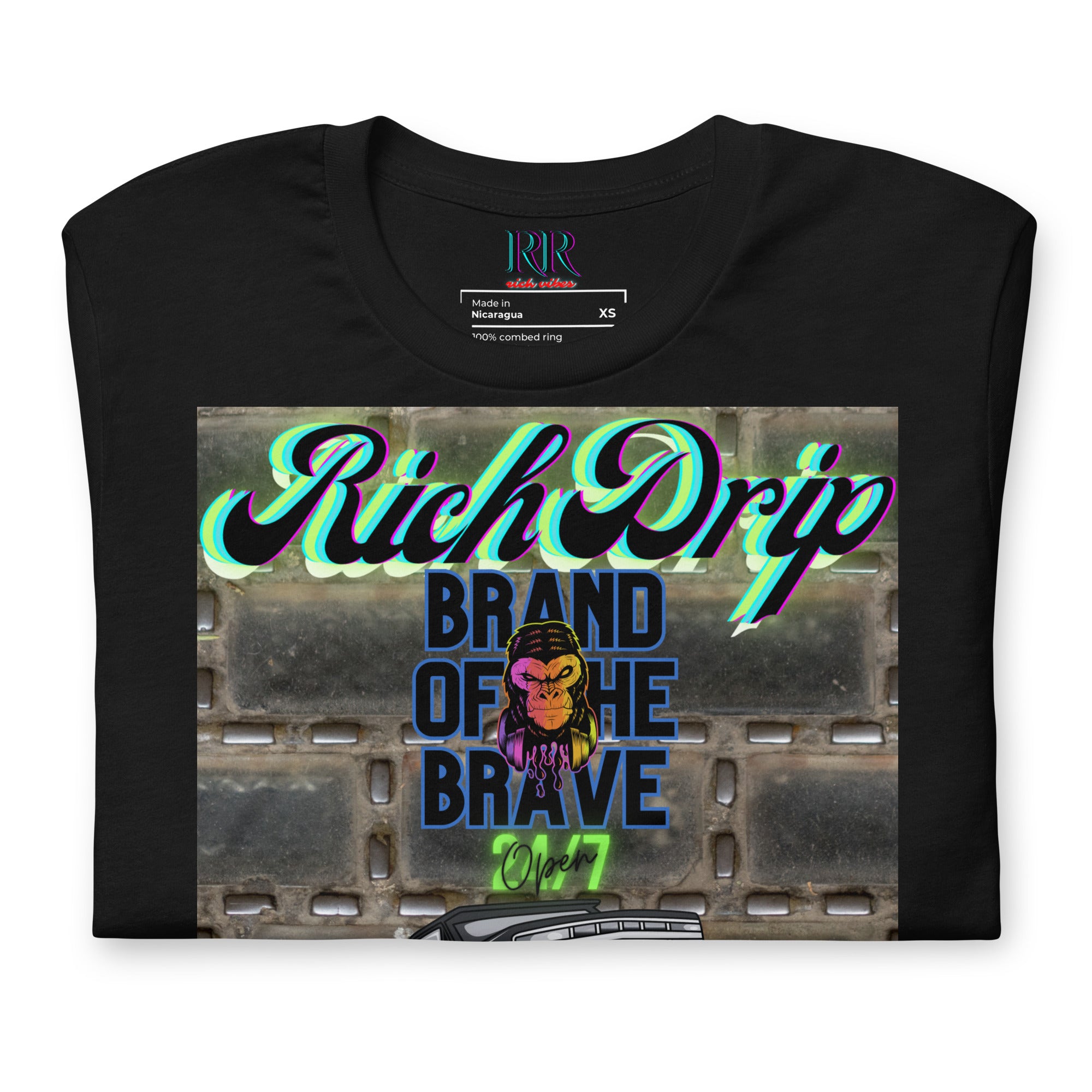Rich Drip RV Brand Of The Brave 24/7 Monster Truck - Unisex t-shirt