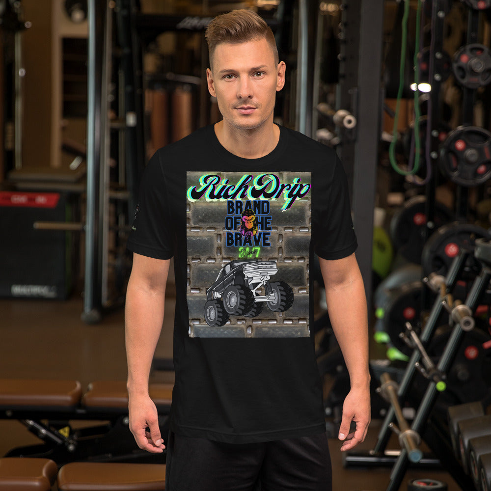 Rich Drip RV Brand Of The Brave 24/7 Monster Truck - Unisex t-shirt