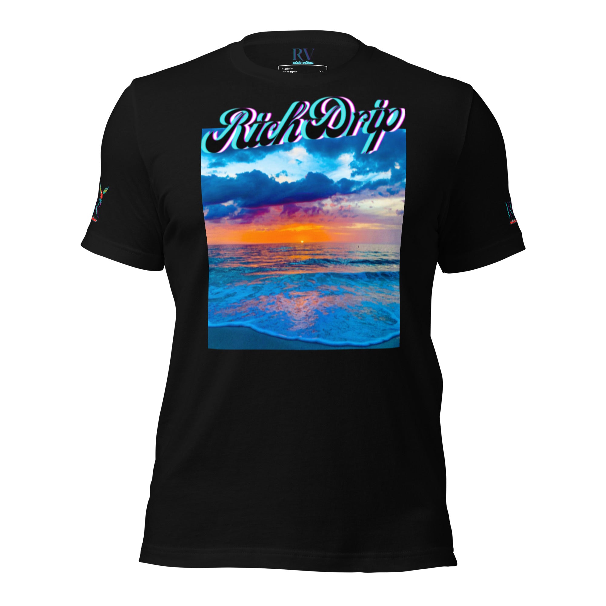Rich Drip Good Vibes Blue Sunset - SubUnisex t-shirt