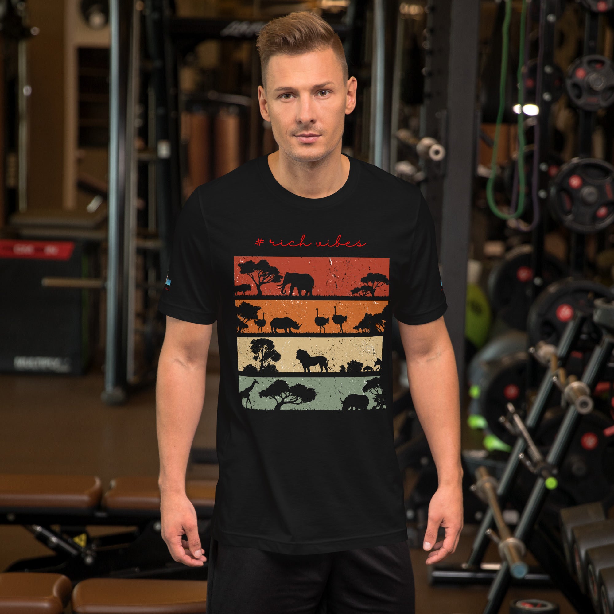 Rich Vibes Safari Rich Drip - Unisex t-shirt