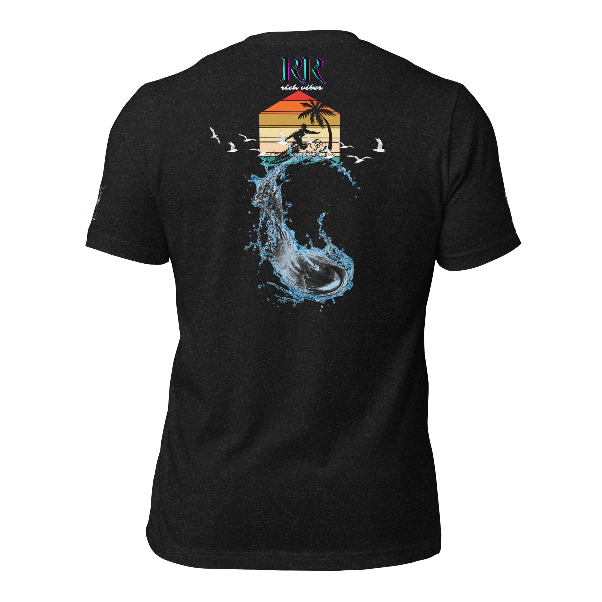 Rich Drip Surf Board Walk - Unisex t-shirt