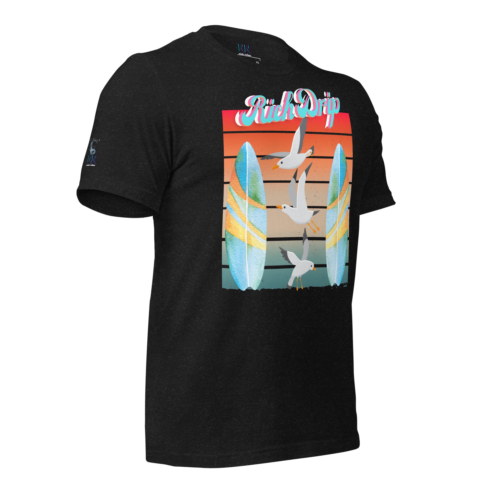 Rich Drip Surf Board Walk - Unisex t-shirt