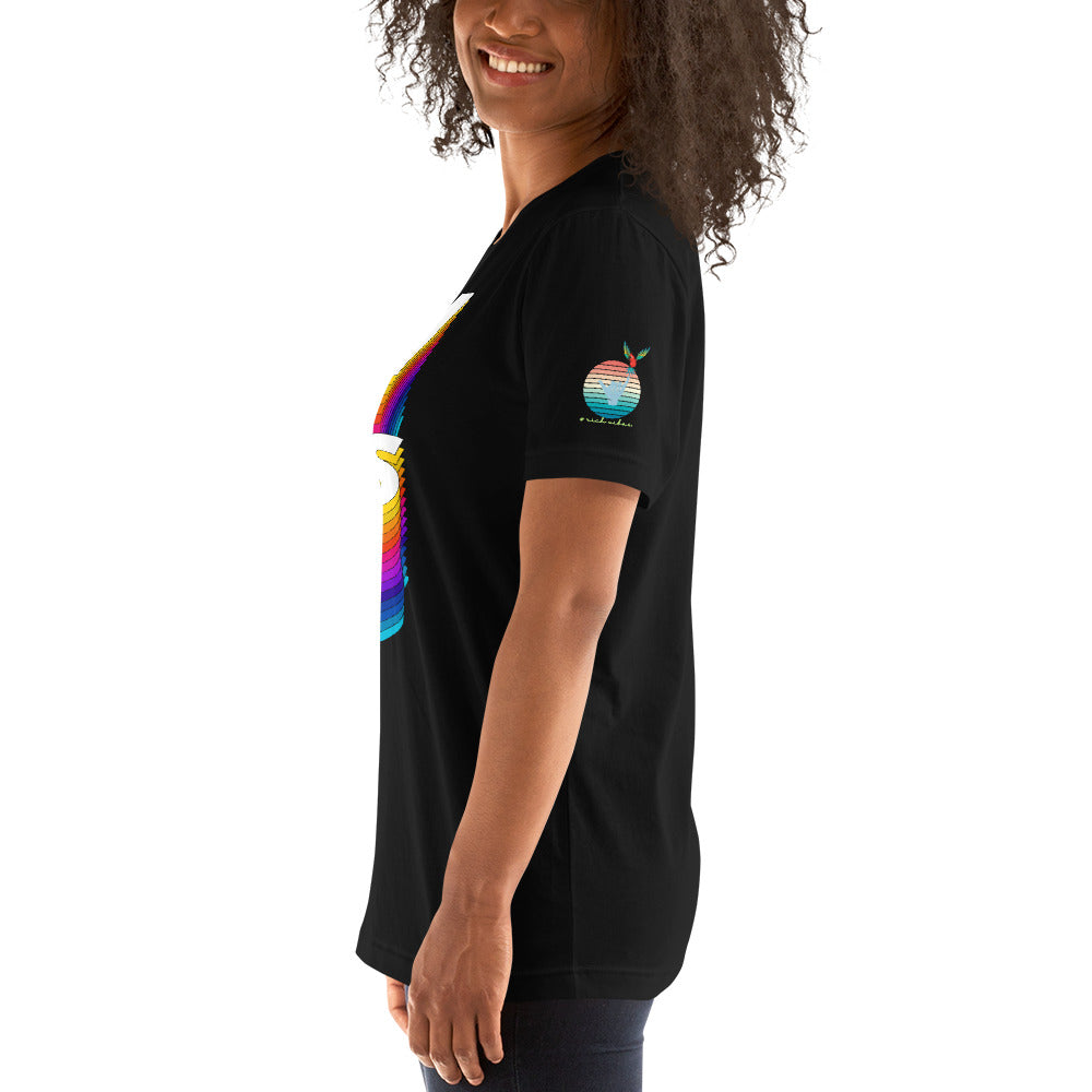 Rich Drip Good Vibes Multi Colored Circle - Unisex t-shirt