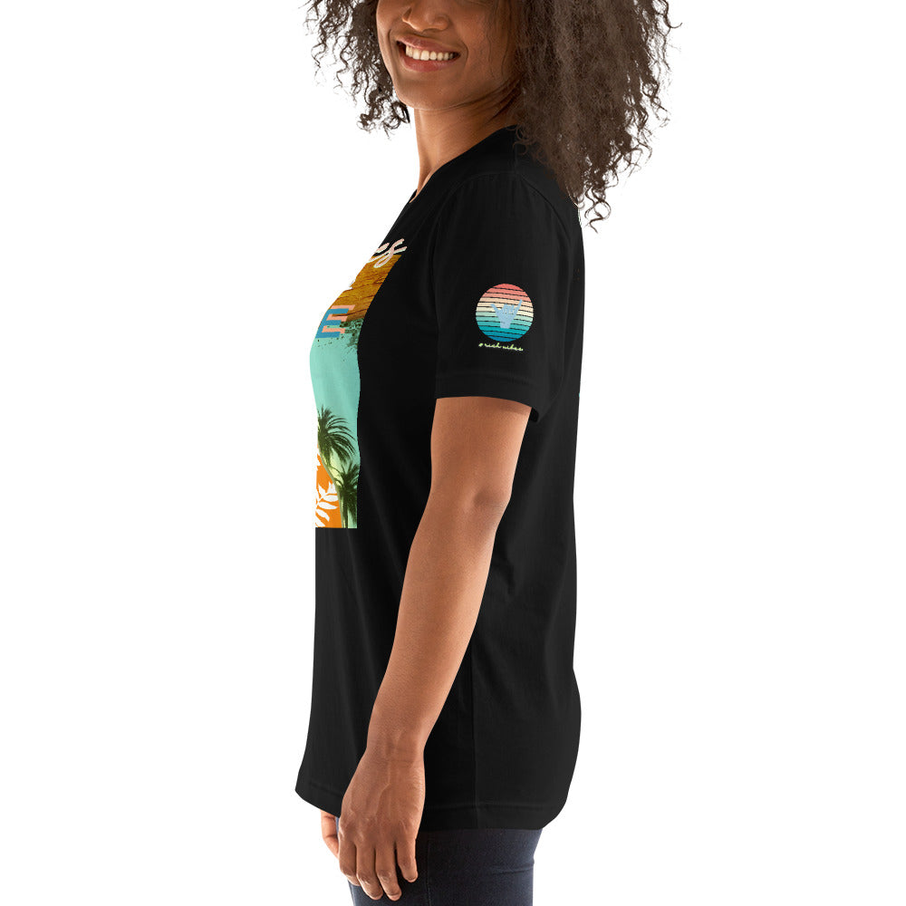 Sunset Vibes Beach Surf Creation 1.0 - Unisex t-shirt Black