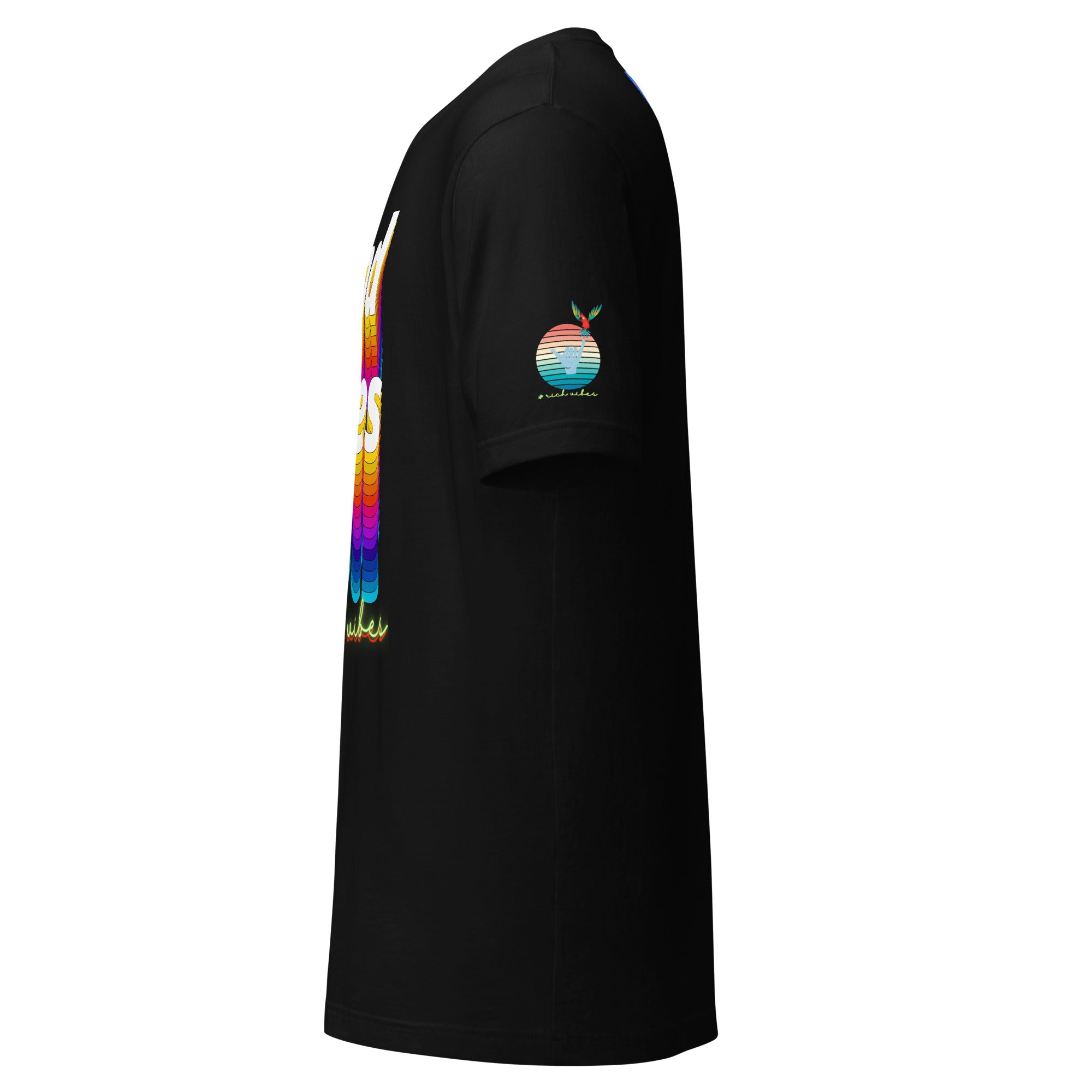 Rich Drip Good Vibes Multi Colored Circle 1.0 - Unisex t-shirt