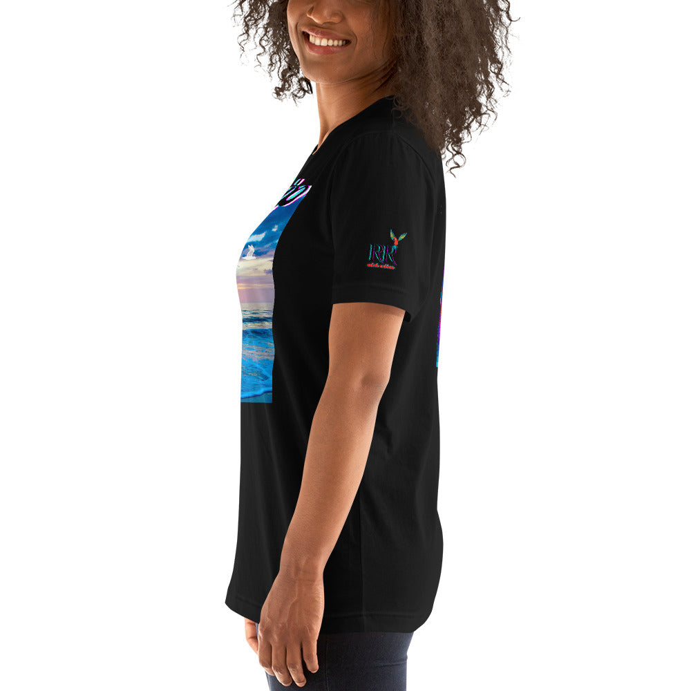 Rich Drip Str8 Good Vibes Blue Sunset - SubUnisex t-shirt