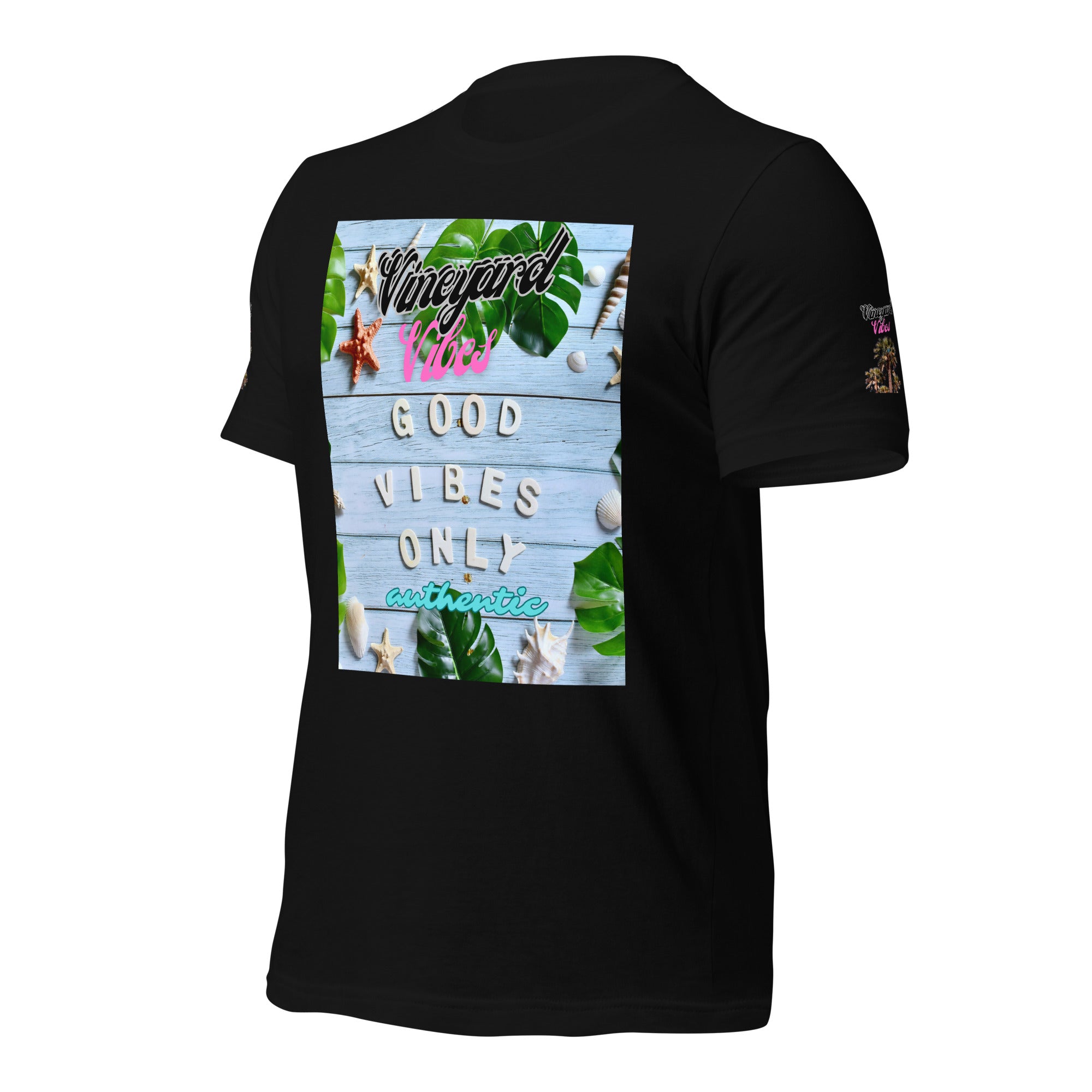 Vineyard Vibes Green Leaf Good Vibes 1.0 - Unisex t-shirt