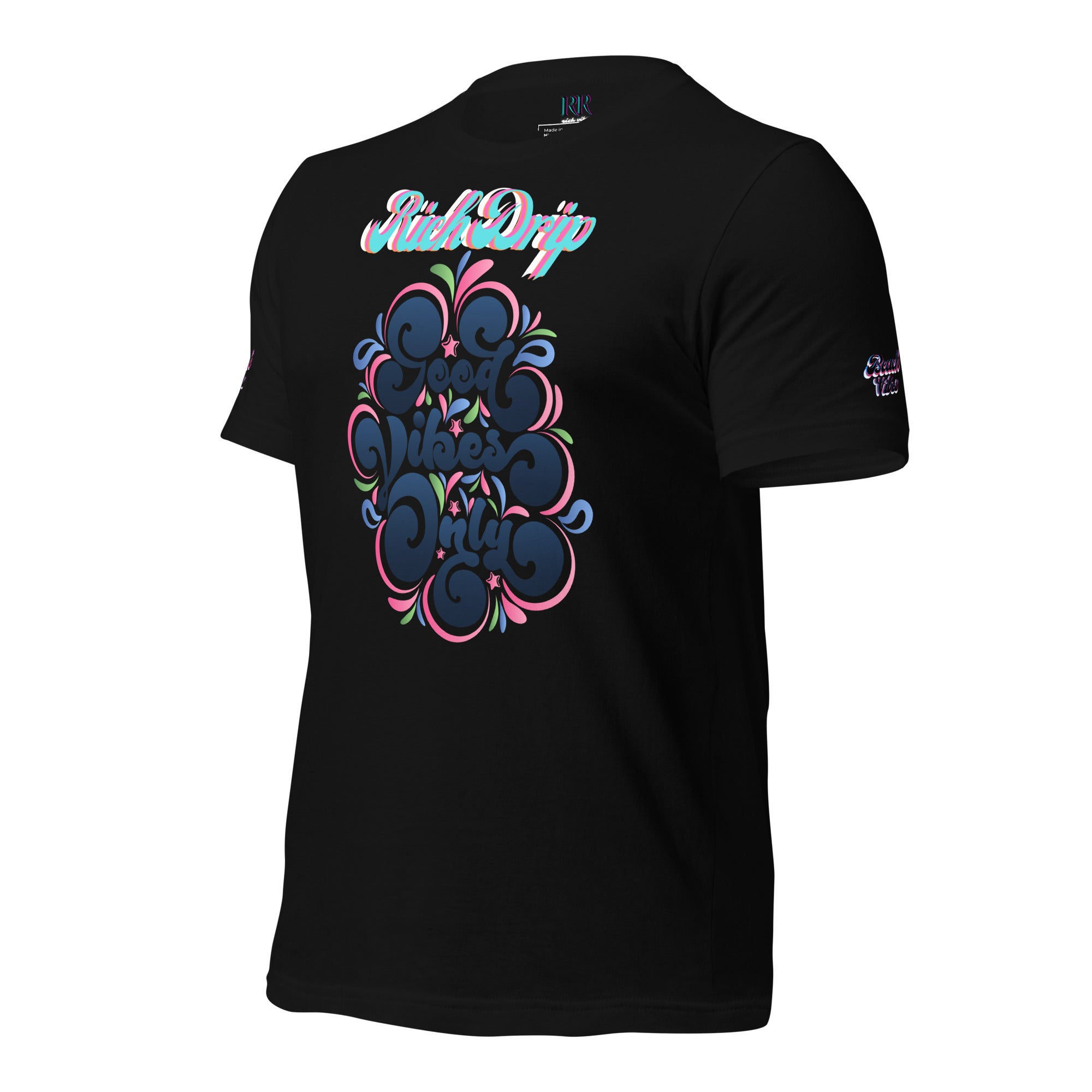 Rich Drip Good Vibes Only Blurple - Unisex t-shirt