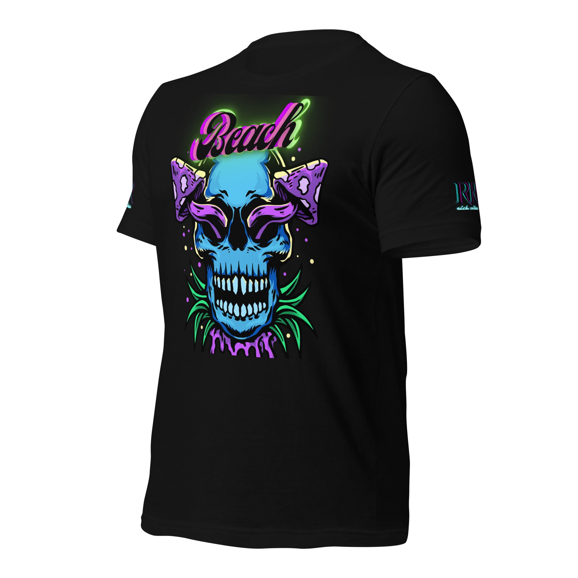 Brand Of The Brave Purple Shroom Skull Vibes - Unisex t-shirt