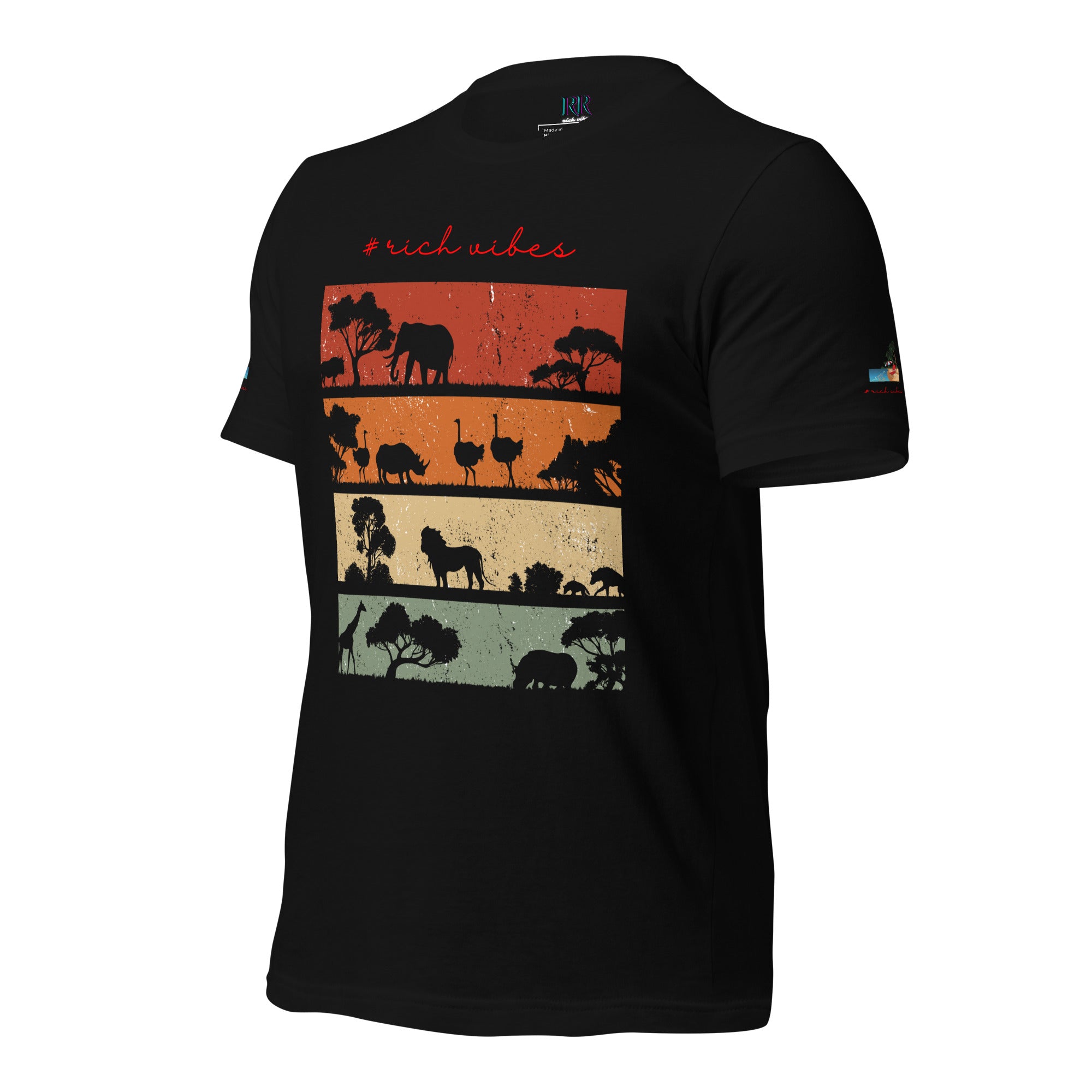 Rich Vibes Safari Rich Drip - Unisex t-shirt