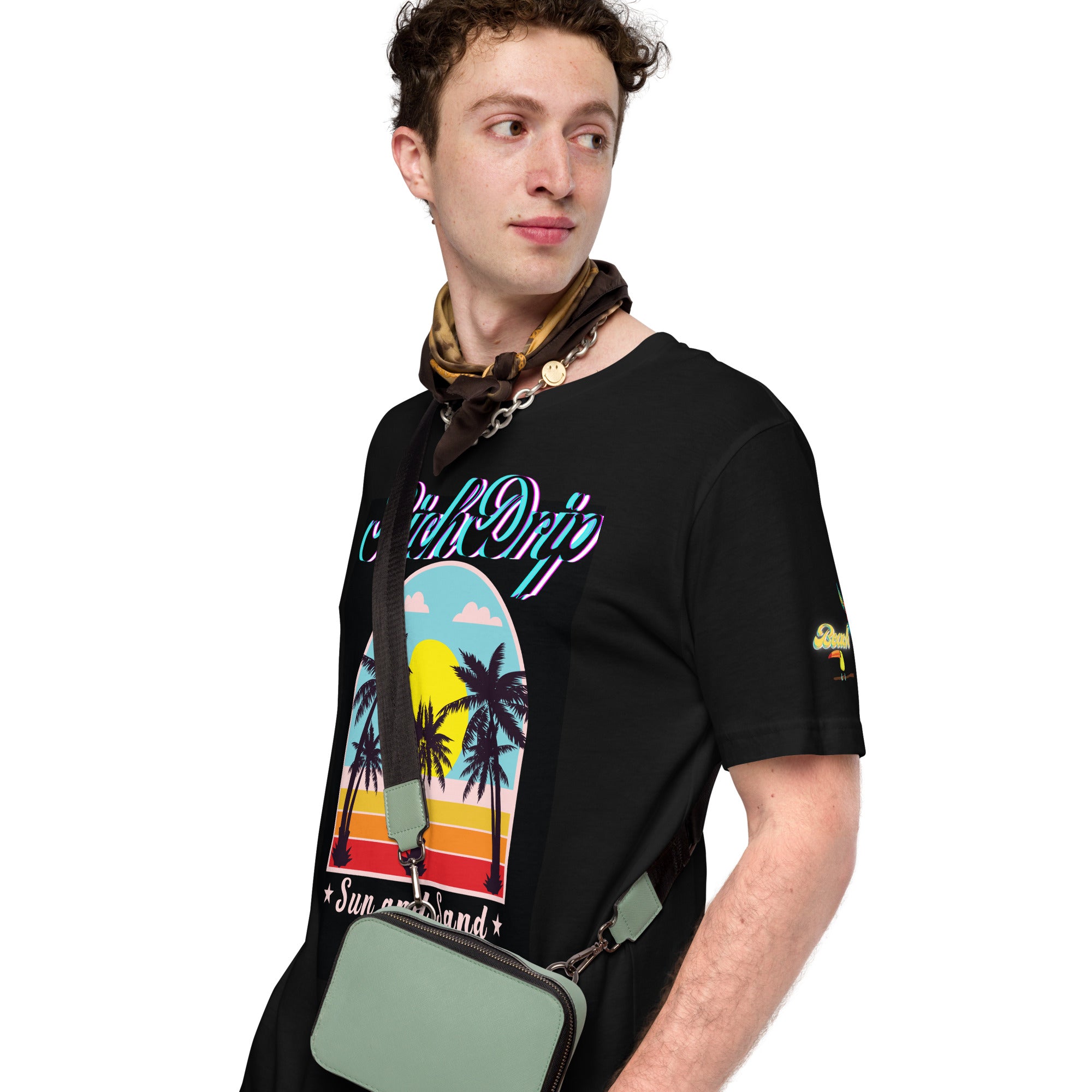 Rich Drip RR Golden Beach Sun and Sand - Unisex t-shirt