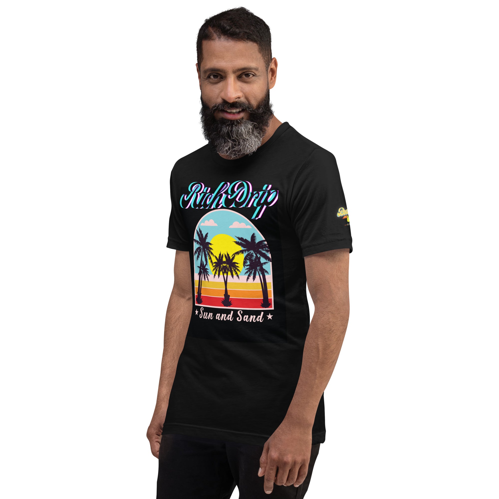 Rich Drip RR Golden Beach Sun and Sand - Unisex t-shirt