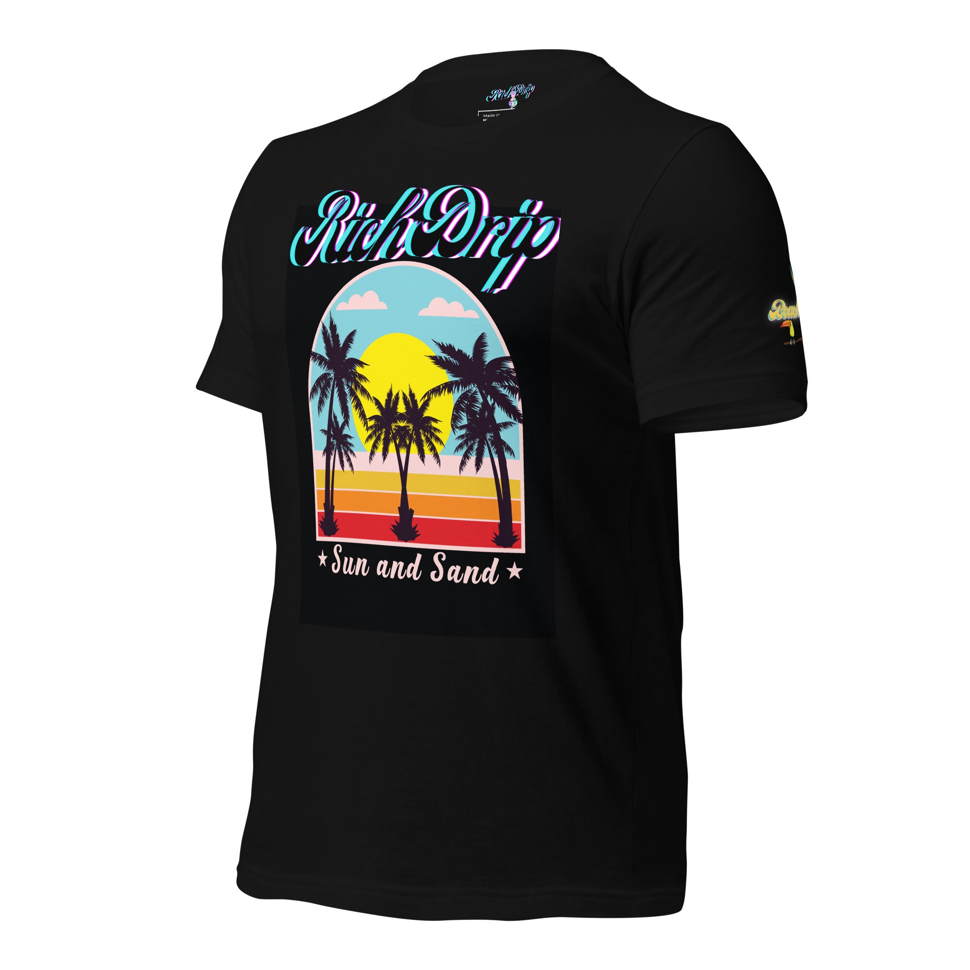 Rich Drip RR Golden Beach Sun and Sand - Unisex t-shirt