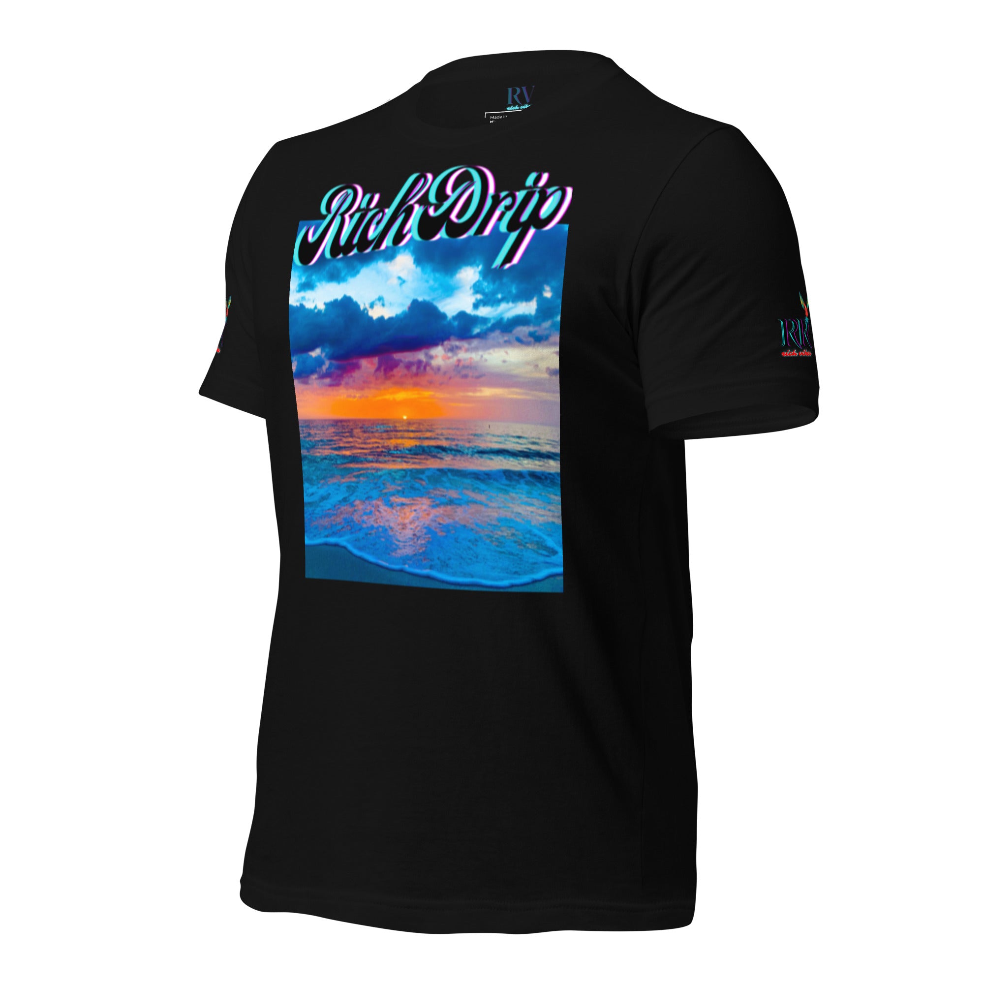 Rich Drip Good Vibes Blue Sunset - SubUnisex t-shirt