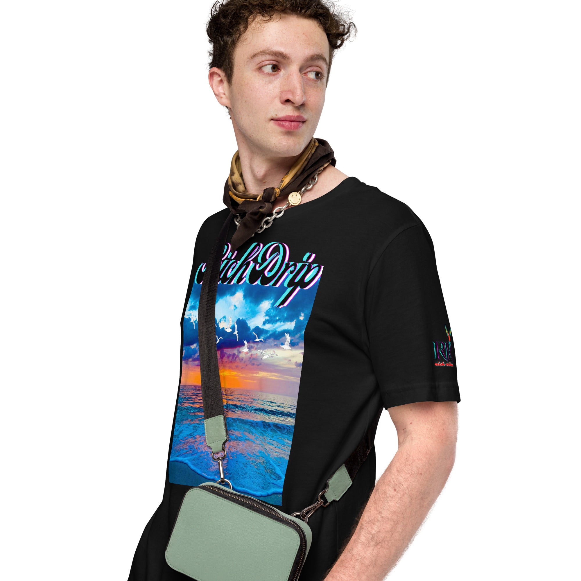 Rich Drip Str8 Good Vibes Blue Sunset - SubUnisex t-shirt