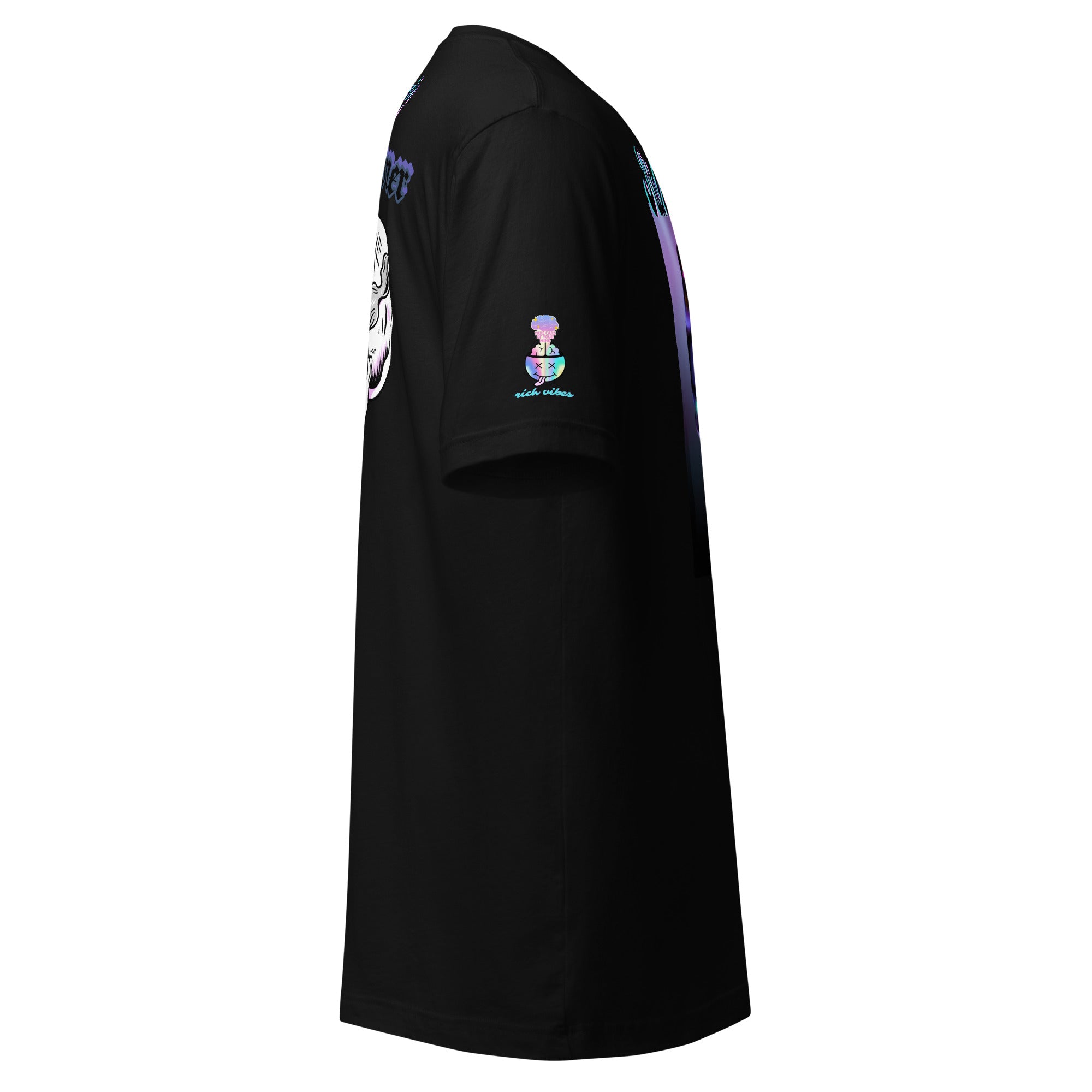 Rich Drip Drippy Stoner Back 2.0 - Unisex t-shirt Black