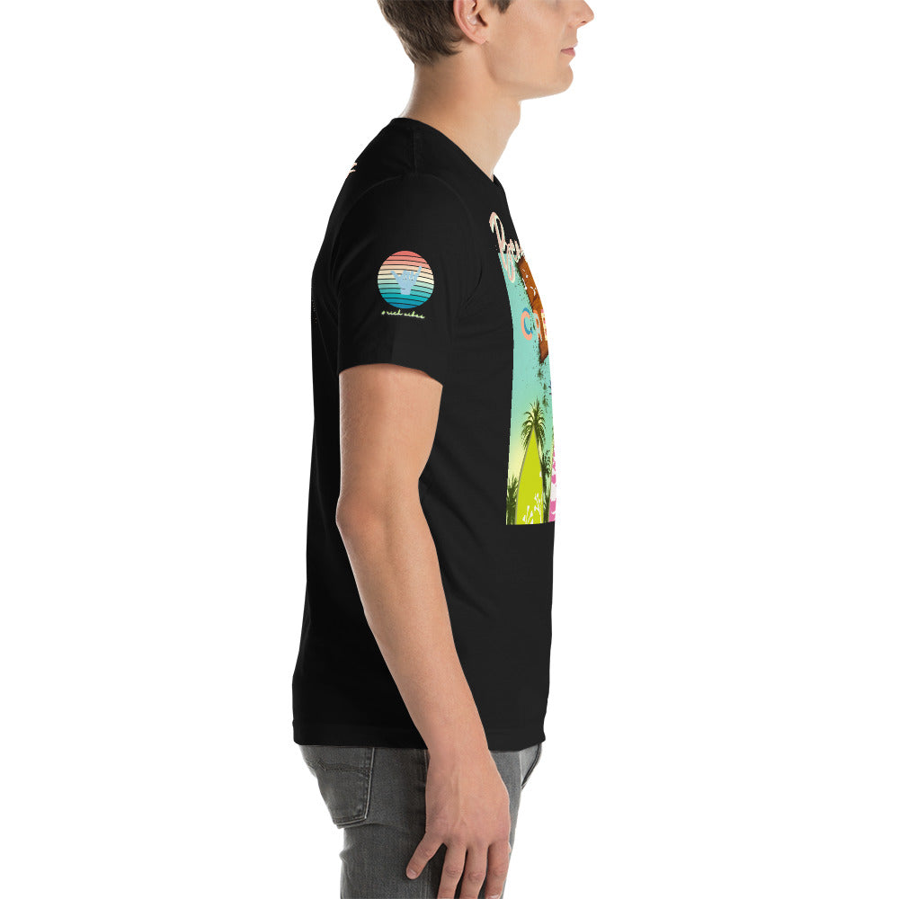 Sunset Vibes Beach Surf Creation 1.0 - Unisex t-shirt Black