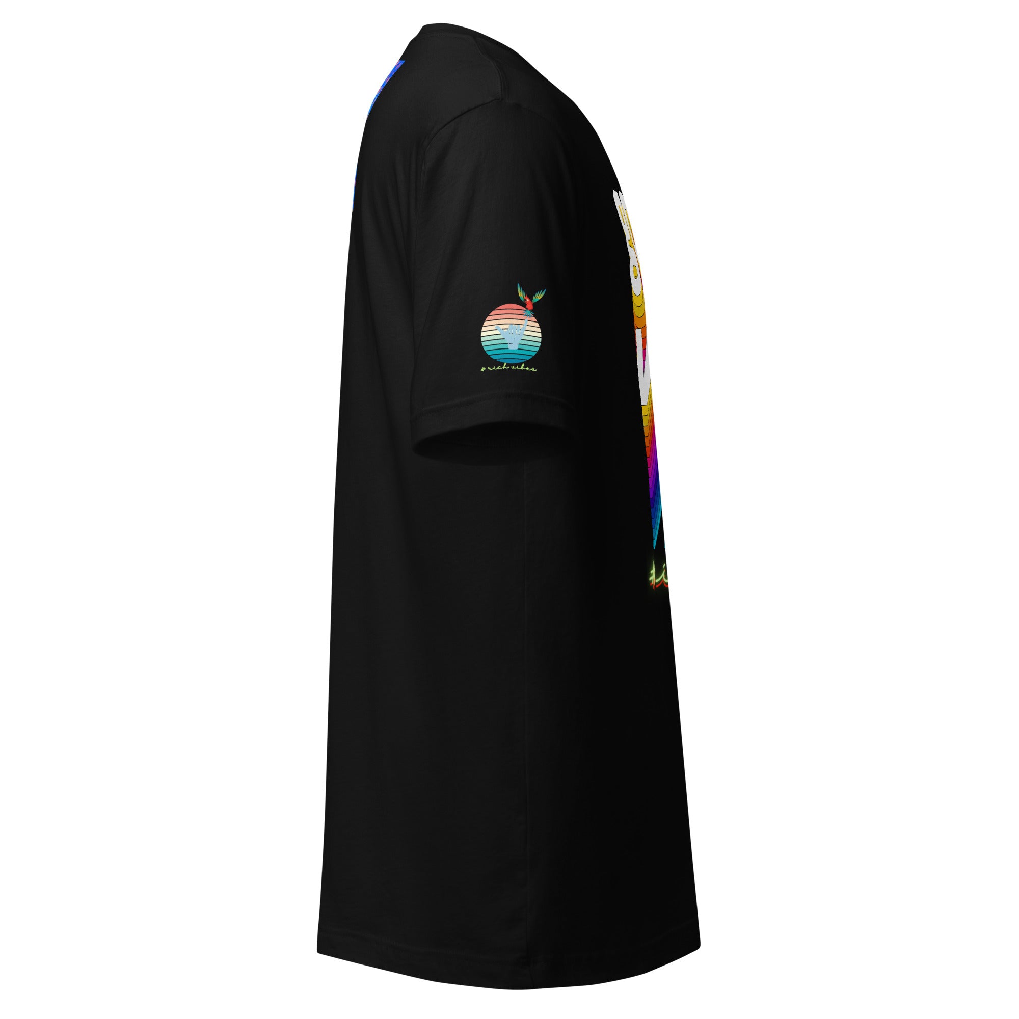 Rich Drip Good Vibes Multi Colored Circle 1.0 - Unisex t-shirt