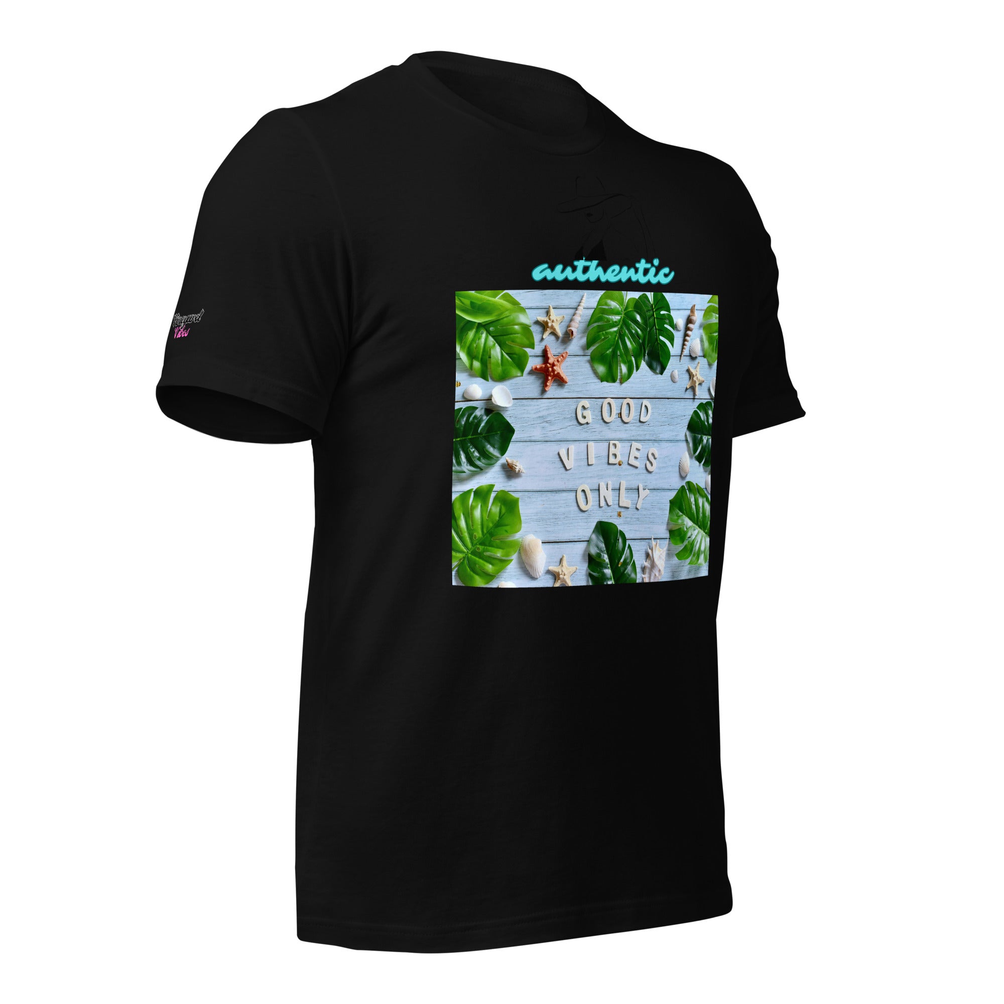 Vineyard Vibes Green Leaf Good Vibes Unisex t-shirt