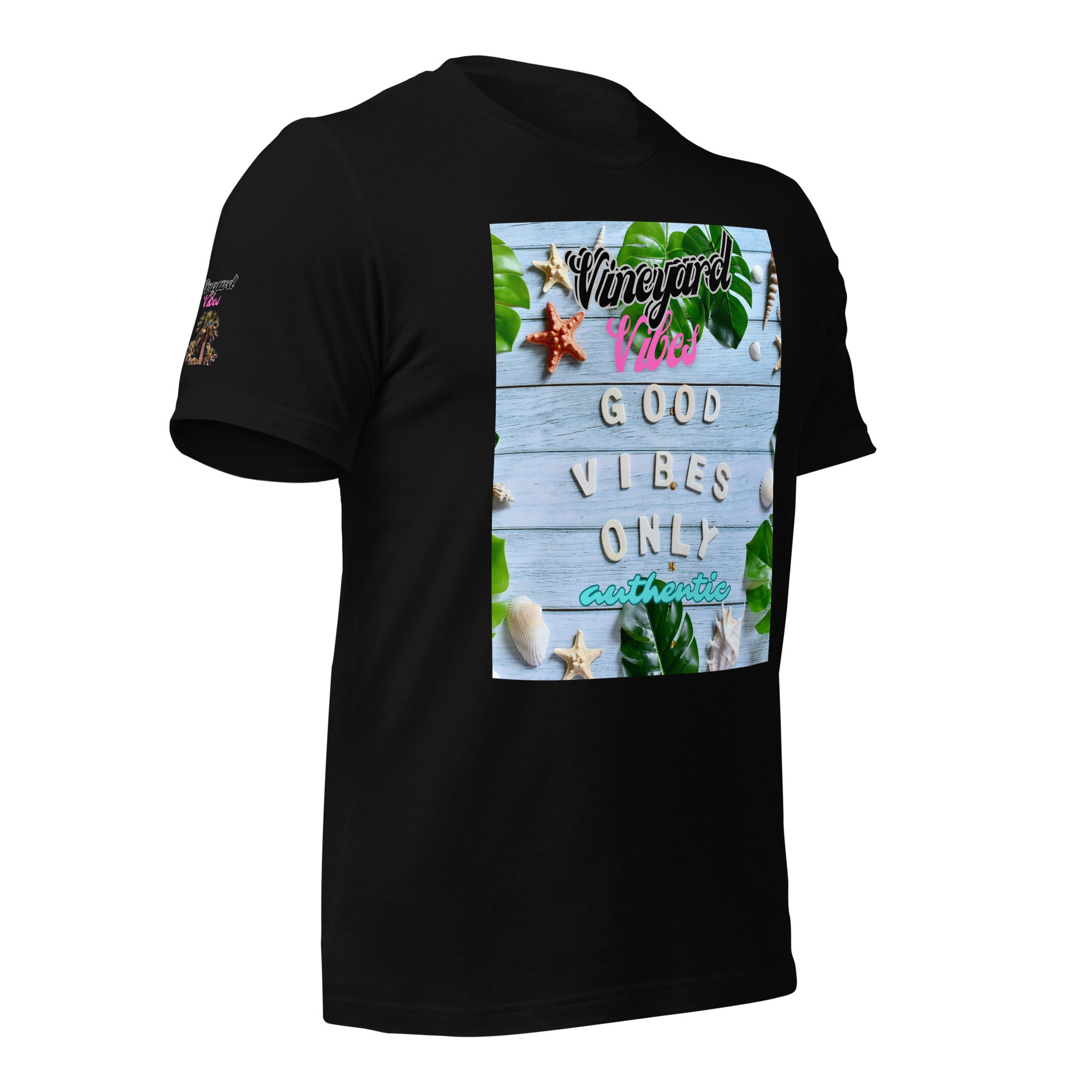 Vineyard Vibes Green Leaf Good Vibes 1.0 - Unisex t-shirt