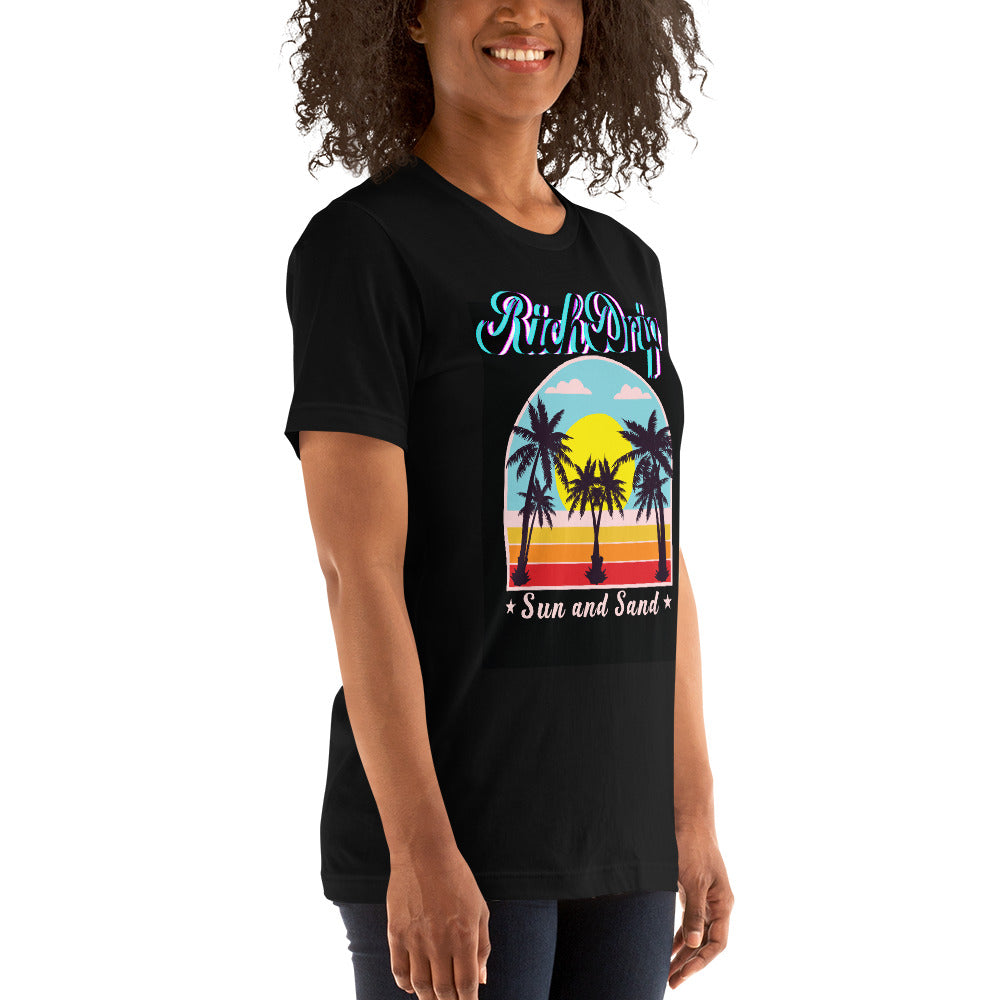 Rich Drip RR Golden Beach Sun and Sand - Unisex t-shirt
