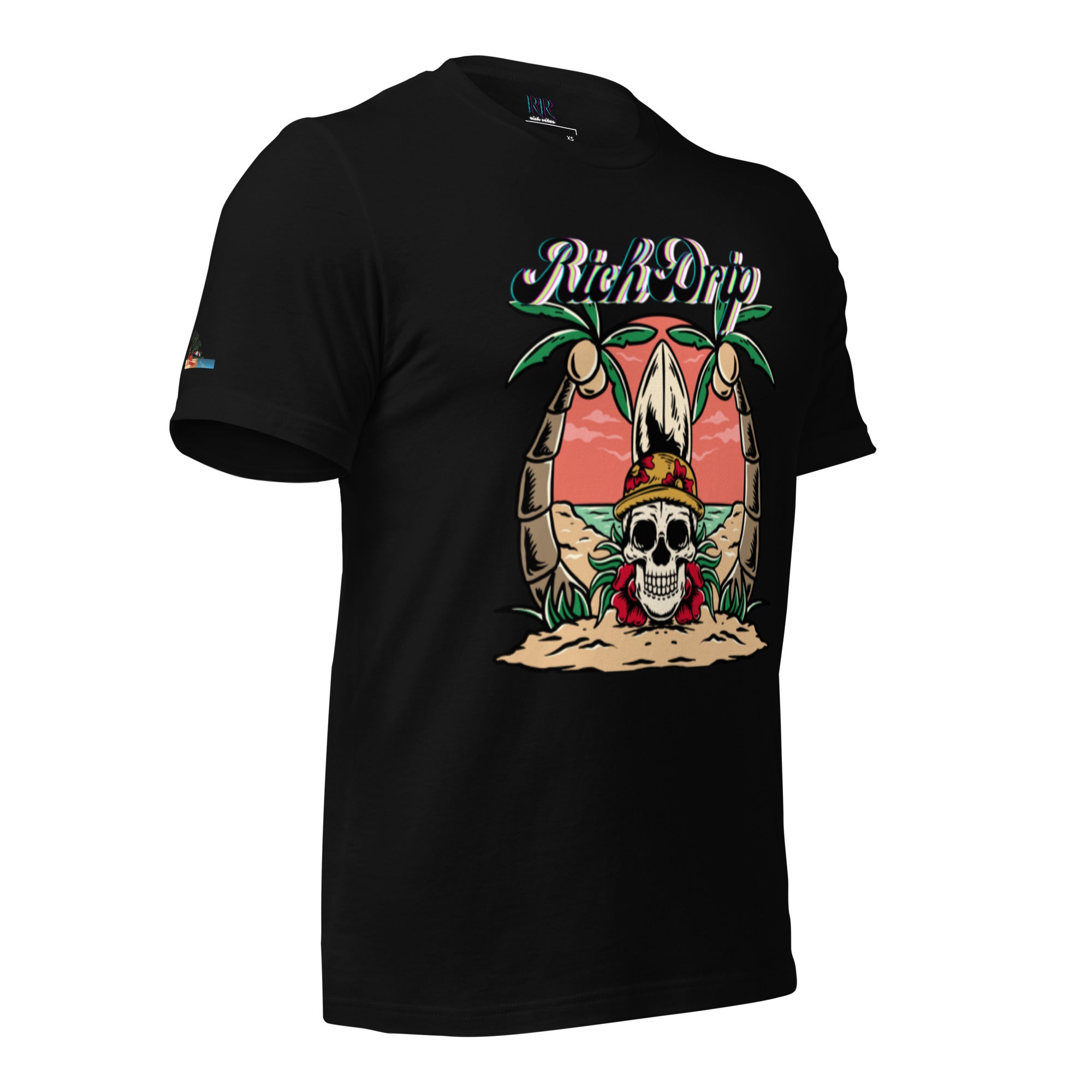 Rich Vibes Beach Army Rich Drip - Unisex t-shirt
