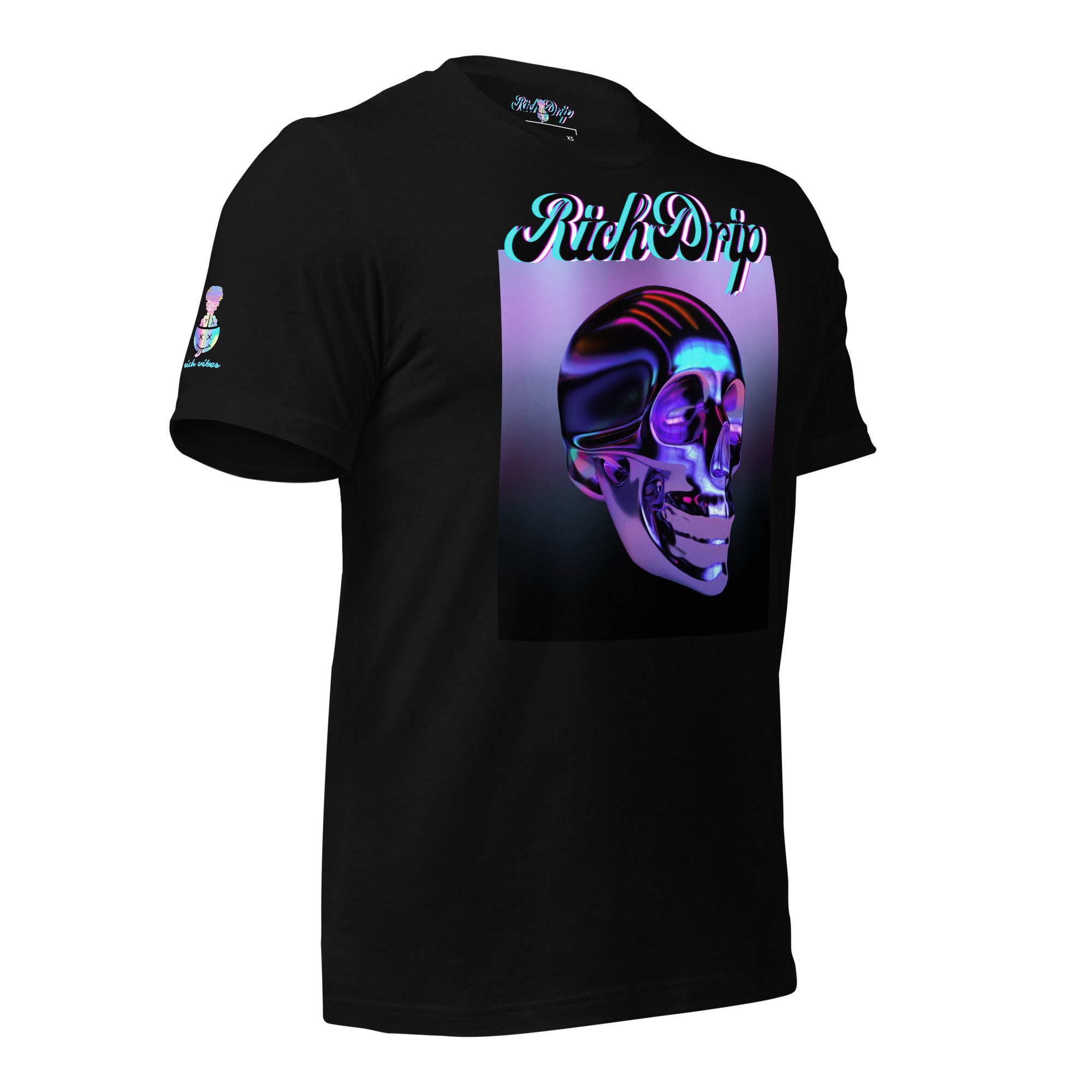 Rich Drip Drippy Stoner Back 2.0 - Unisex t-shirt Black