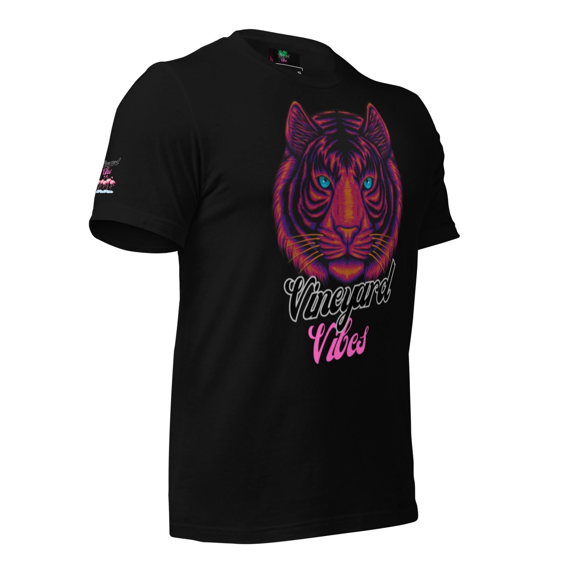 Vineyard Vibes Brand Of The Brave Pink Tiger - Unisex t-shirt