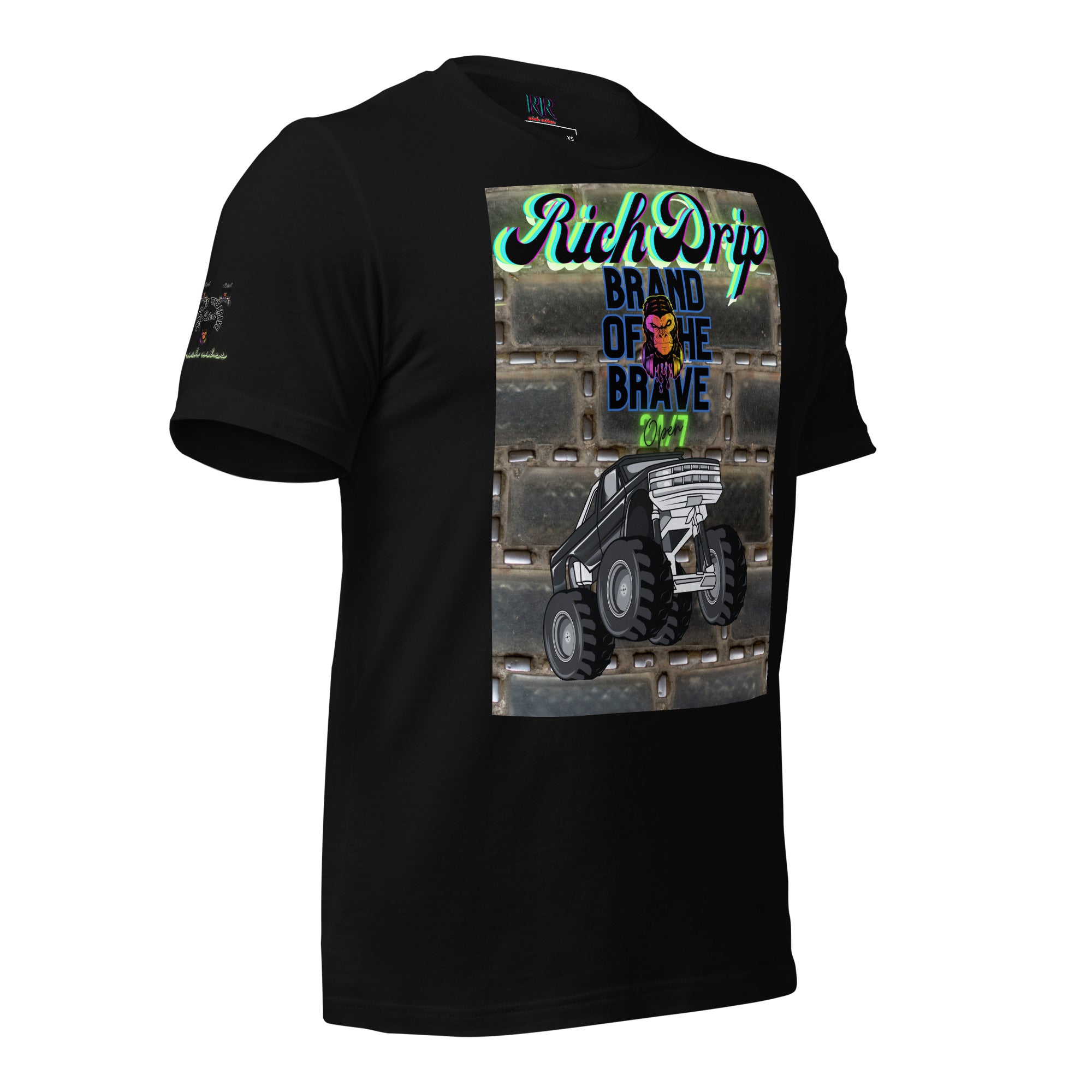 Rich Drip RV Brand Of The Brave 24/7 Monster Truck - Unisex t-shirt
