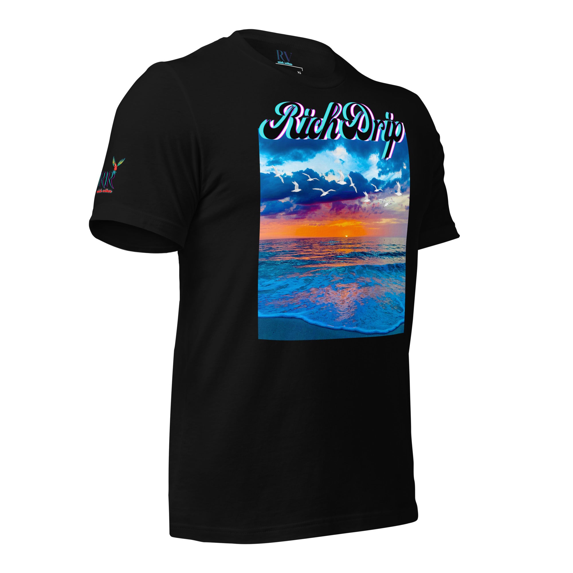 Rich Drip Str8 Good Vibes Blue Sunset - SubUnisex t-shirt